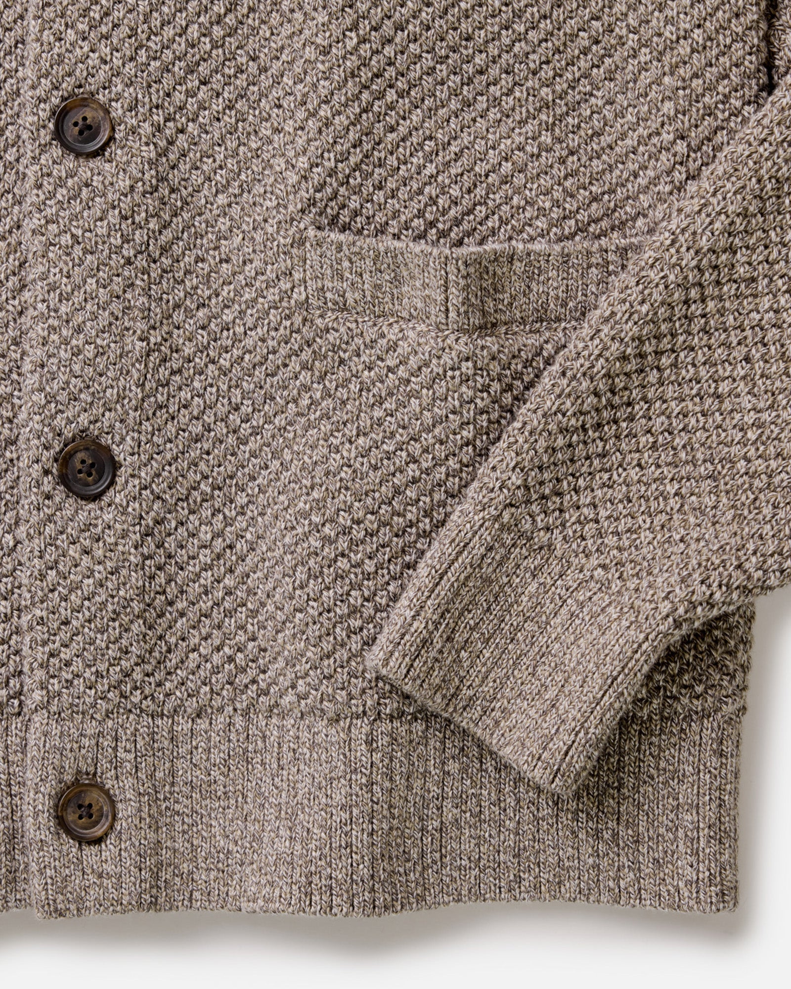 The Crawford Sweater Coffee Twist