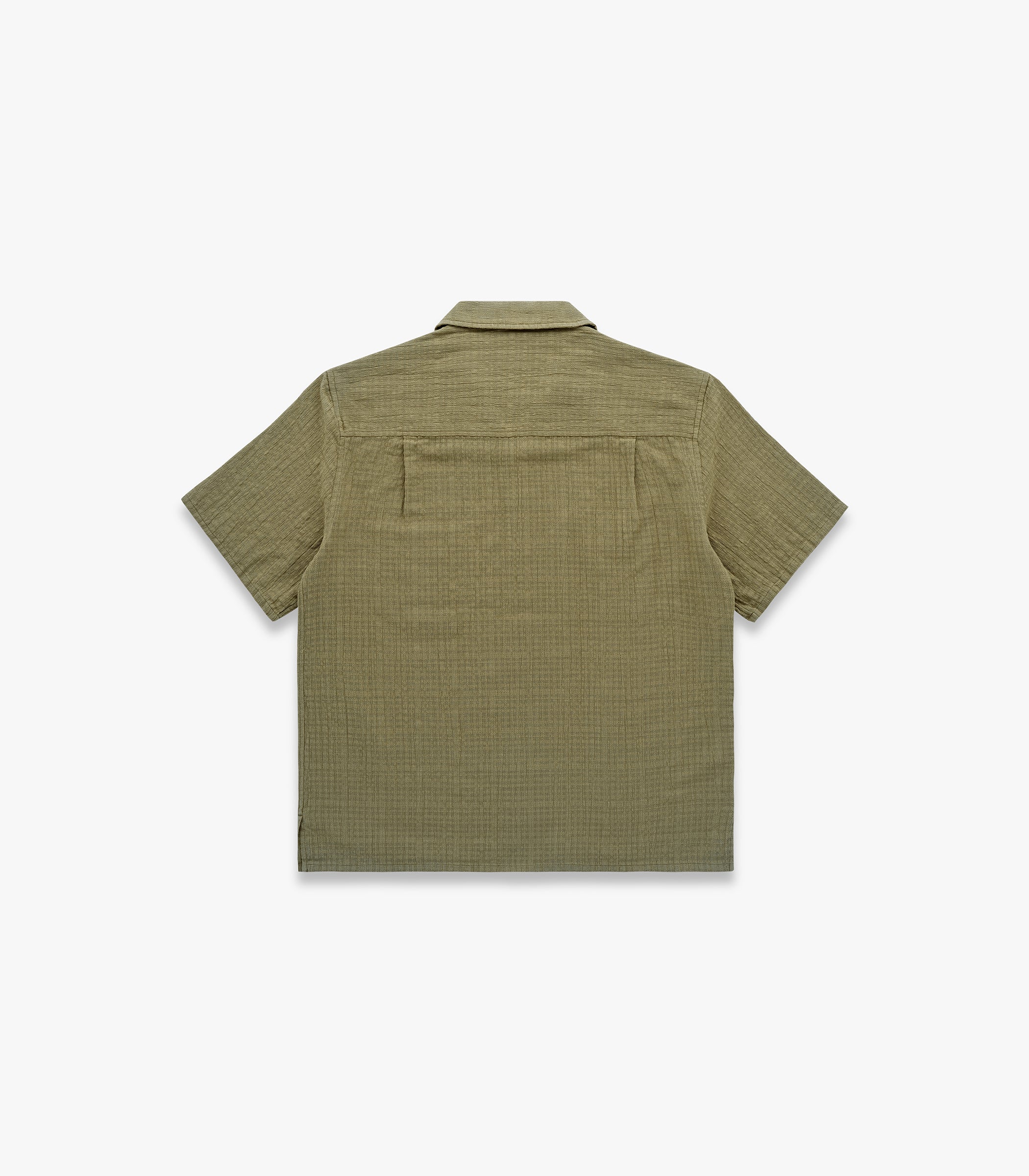 Oliveira Breeze Weave Shirt Olive Sand