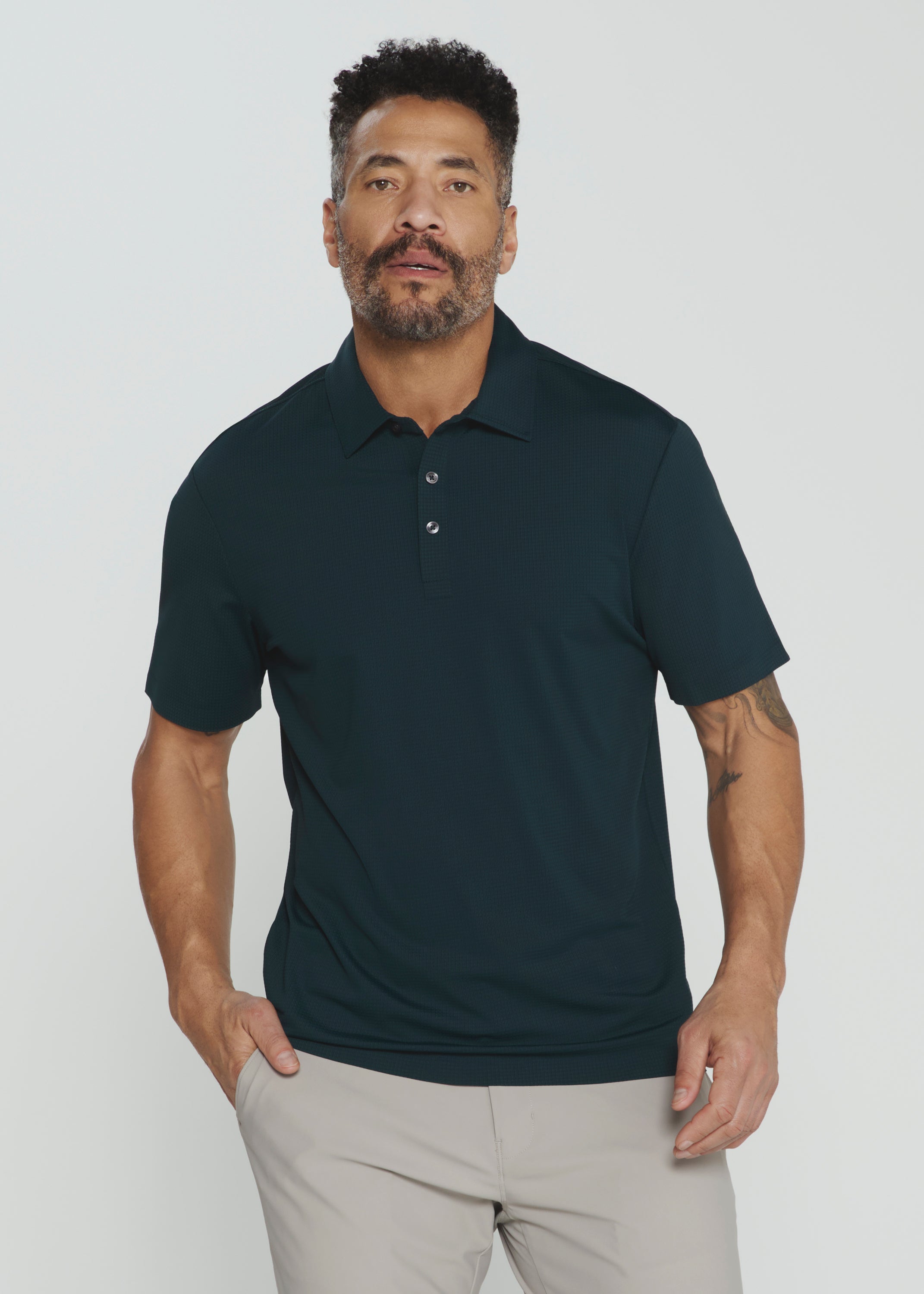 Reeve Polo Petrol Navy