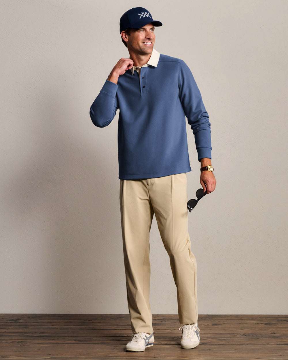 Dreamstate Rugby Polo Vintage Indigo