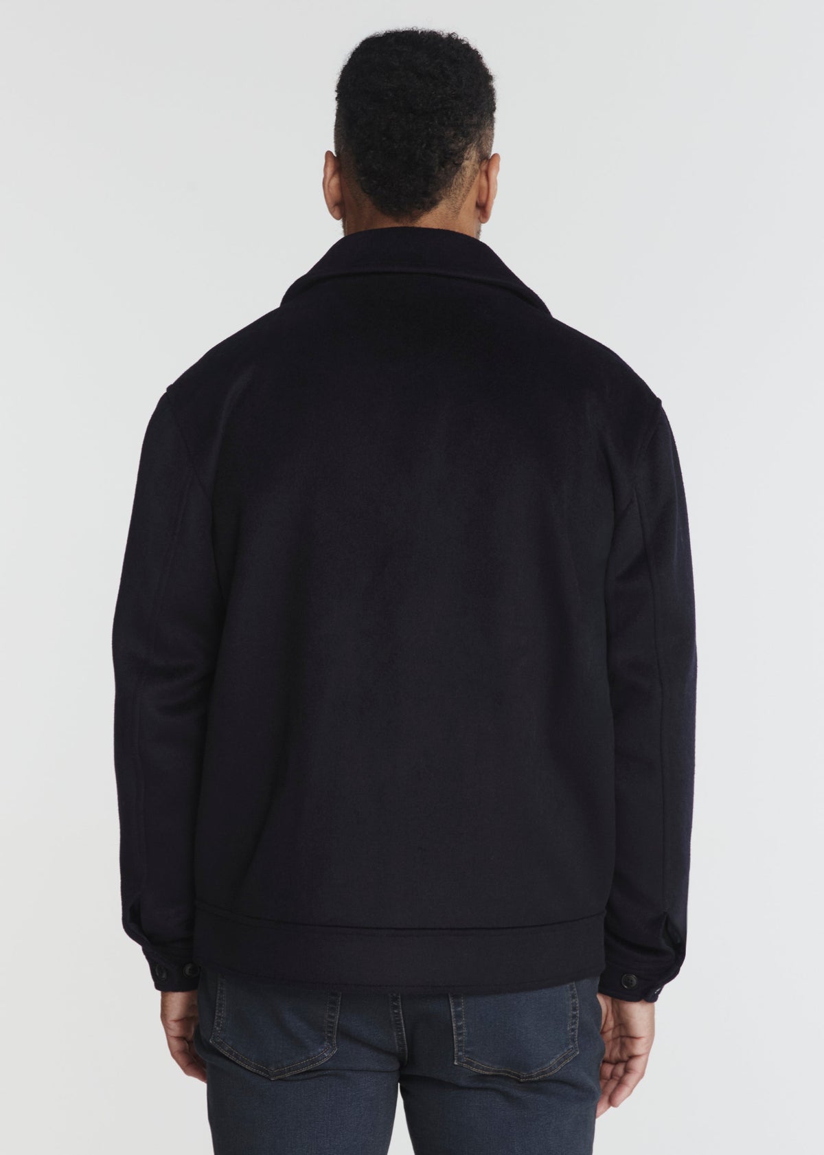 Weston Wool Flight Jacket Navy