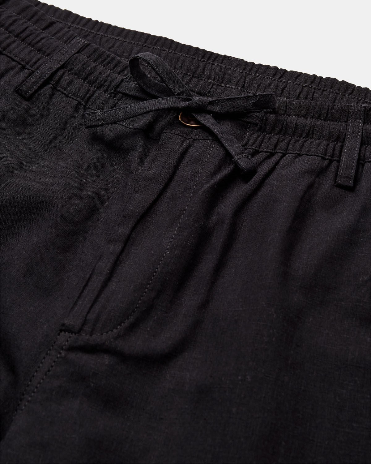 Akjan Cot/Linen Ela Pants Caviar