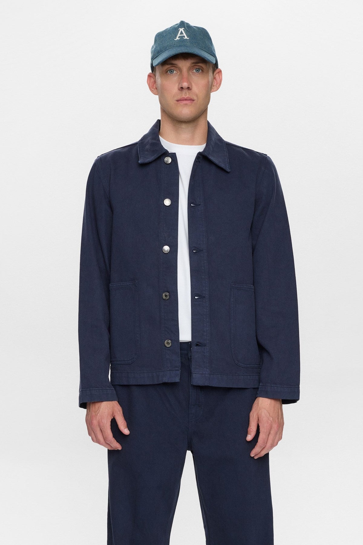 Akozzy Twill Overshirt Sky Captain