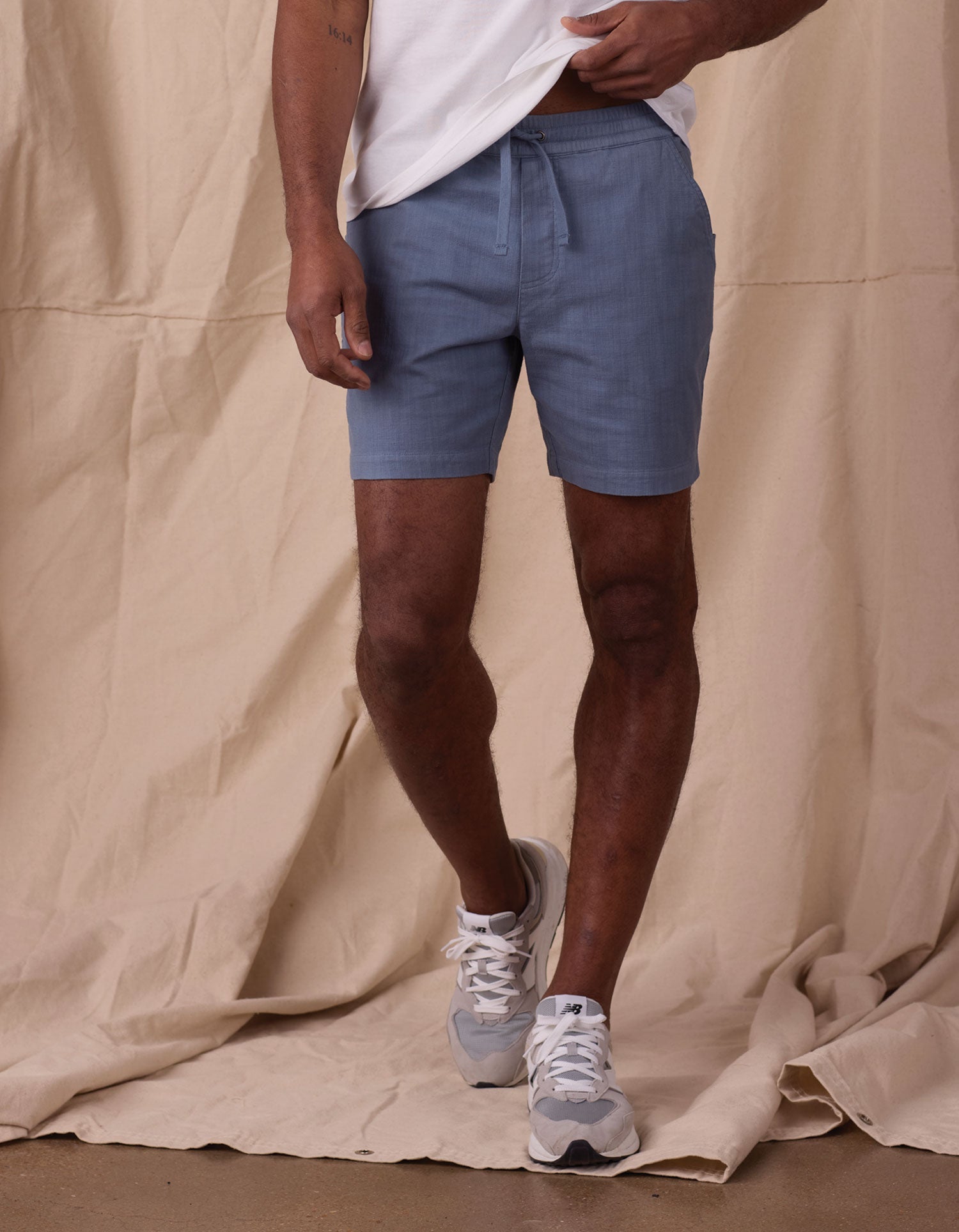 Texstretch Summer Short Raindrop