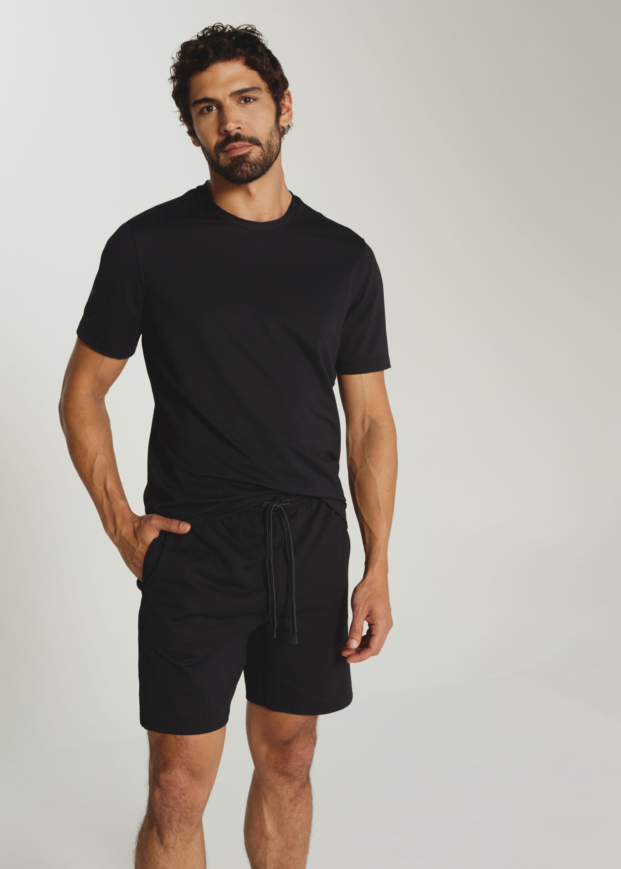 Sutherland Crewneck Tee Black