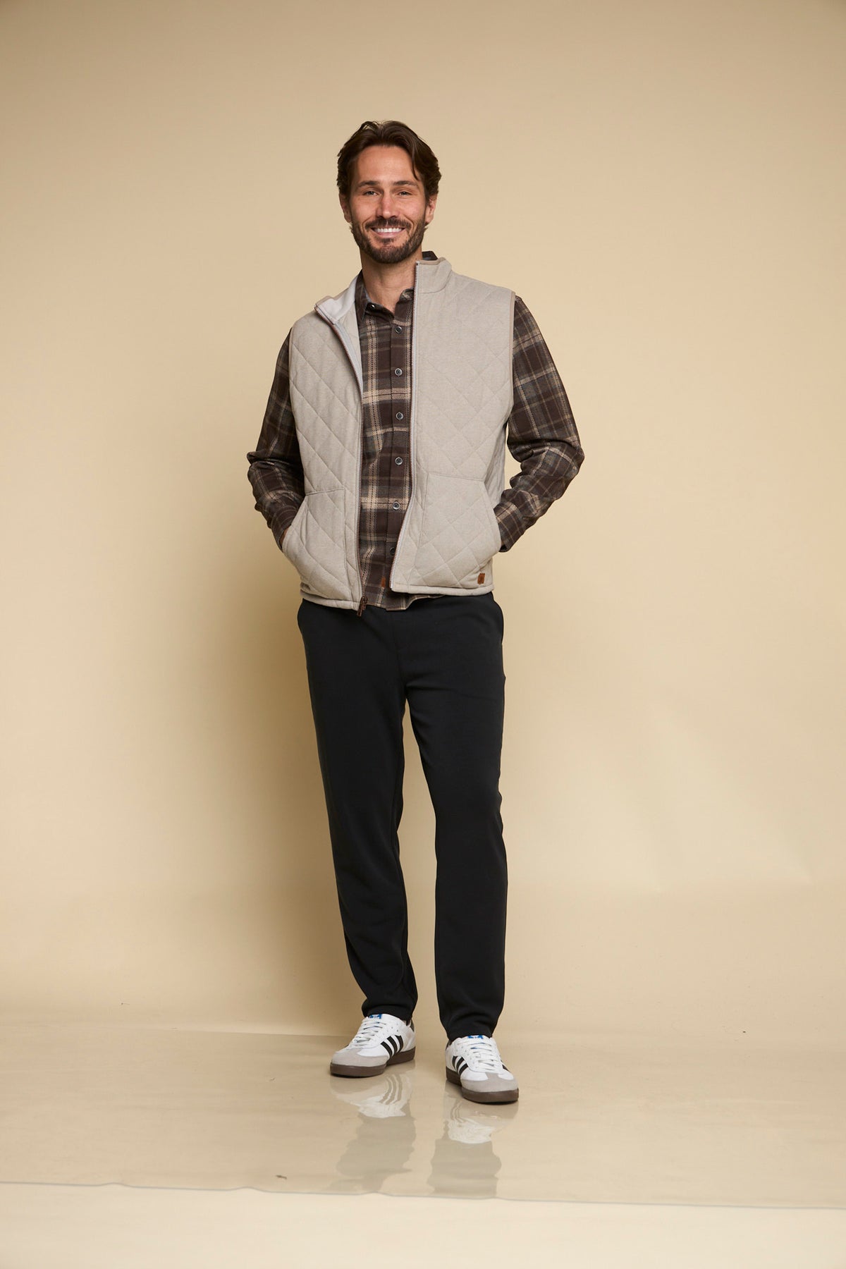 Maverick Full Zip Vest Steel Grey