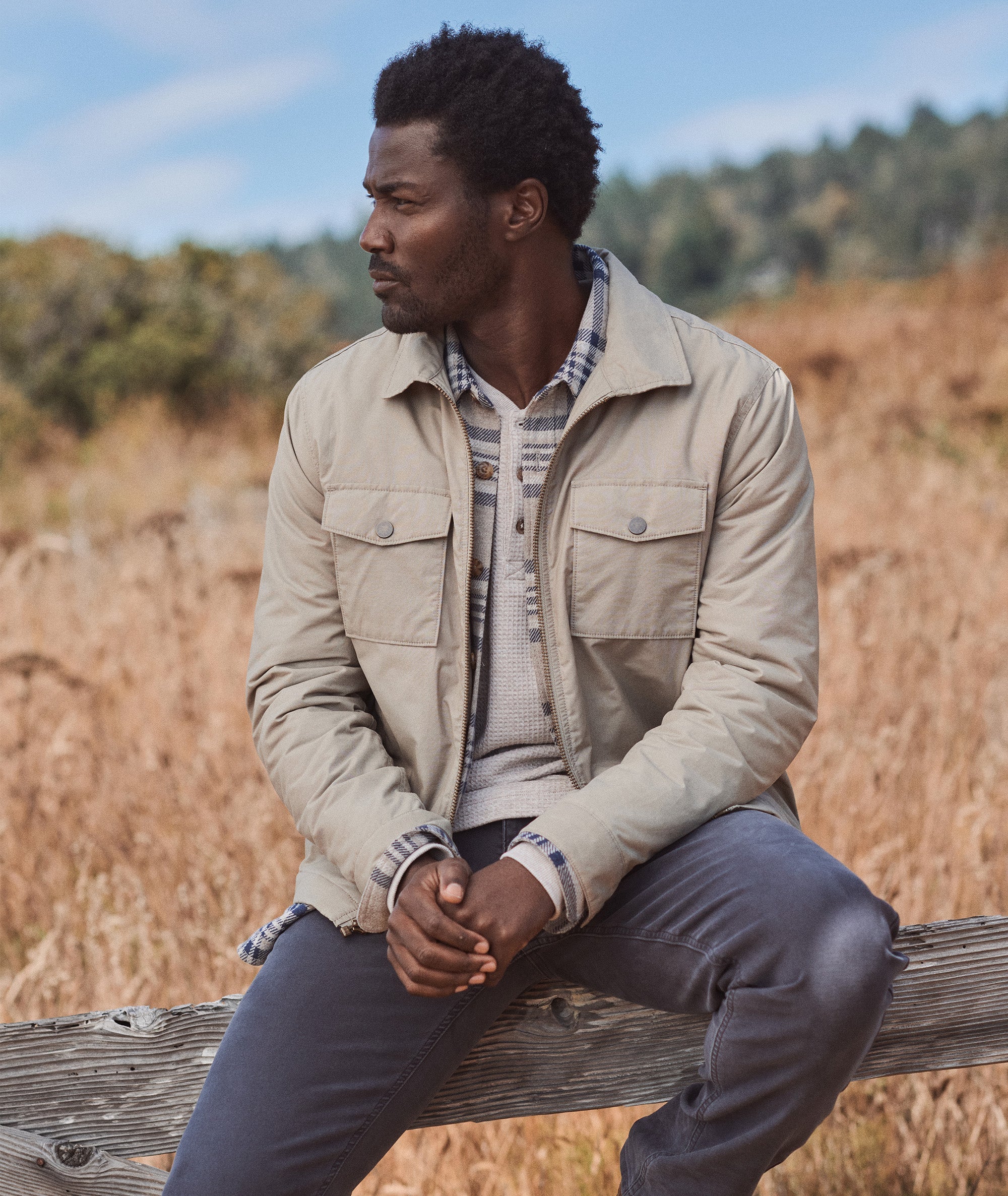 Reynolds Dry Wax Trucker Jacket Vintage Khaki