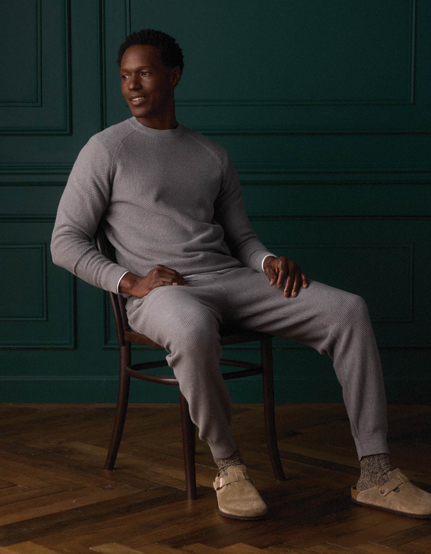 Coolmax Textured Jogger Greystone