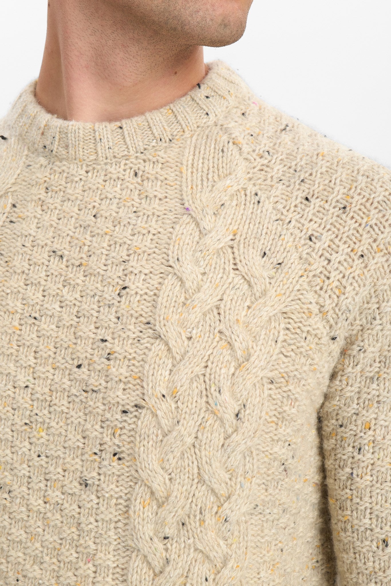 Aksune Cable Knit Tofu