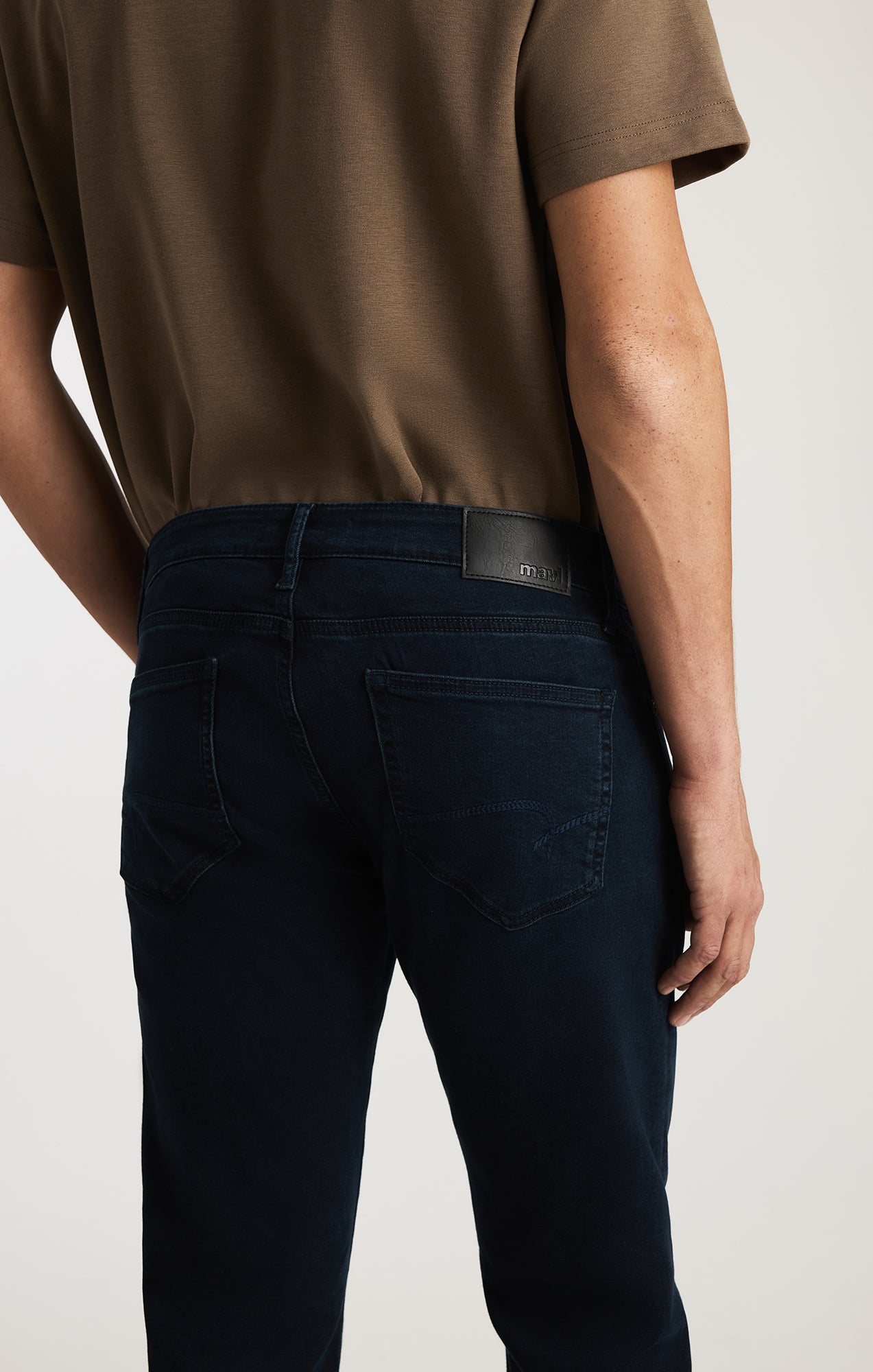 Marcus Slim Straight Leg Ink Brushed Supermove