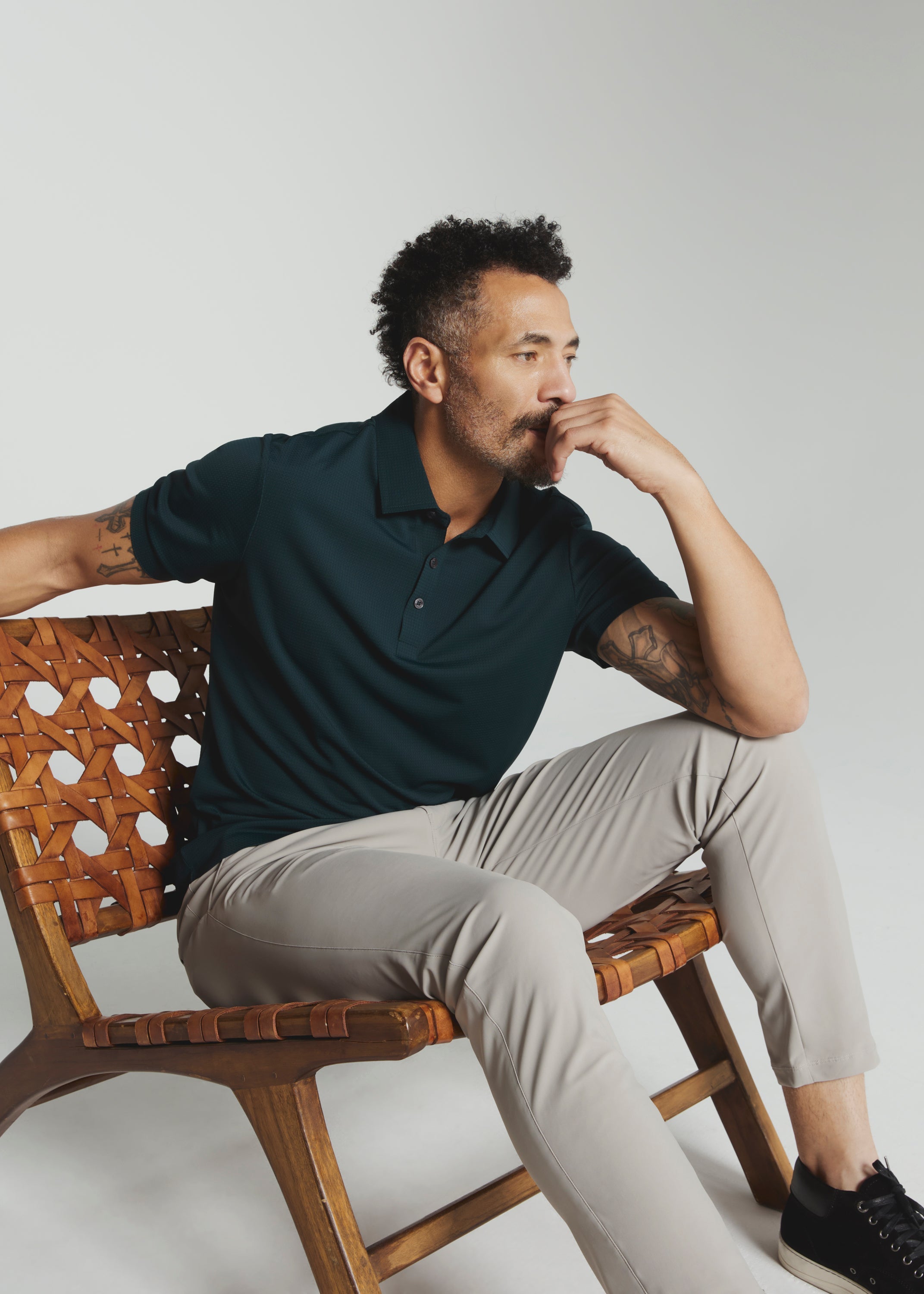 Reeve Polo Petrol Navy