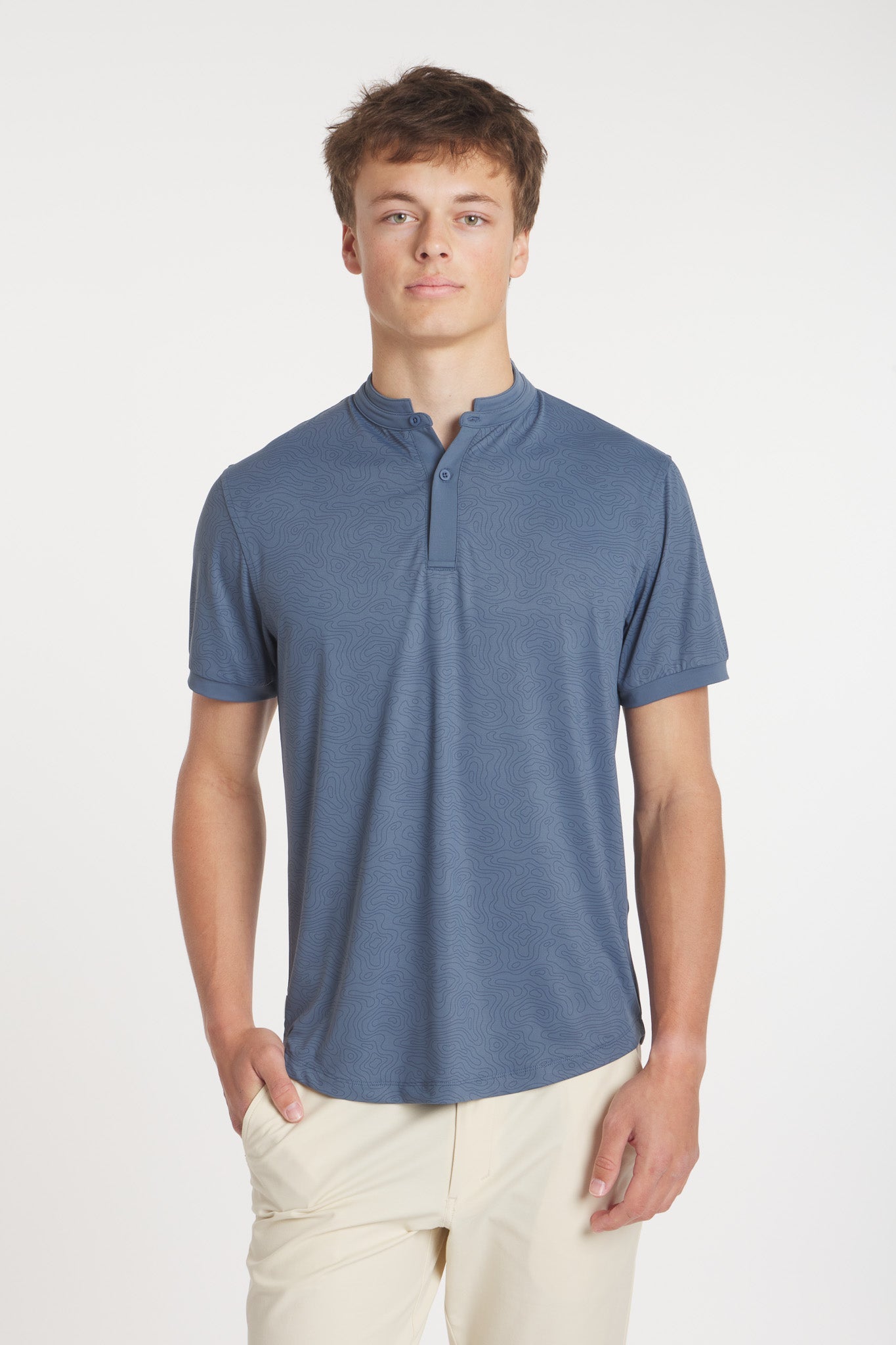 Catalyst Polo Blue Topo