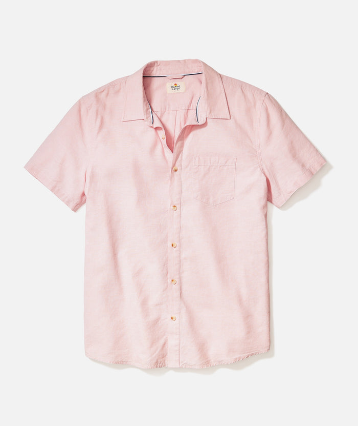 Better-Than-Linen Shirt Salmon