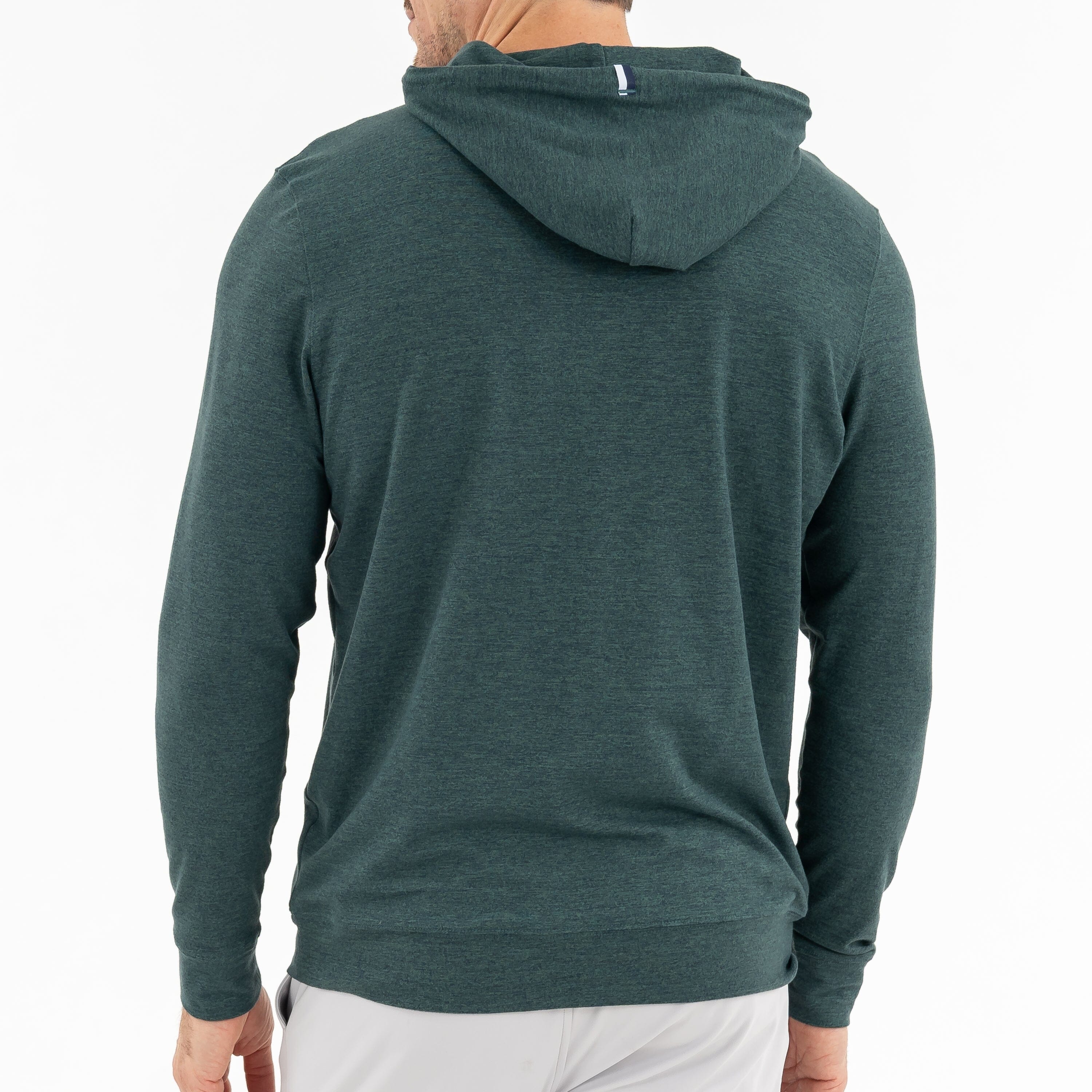 Heather Hesi Hoodie Ponderosa Green/Willow Green