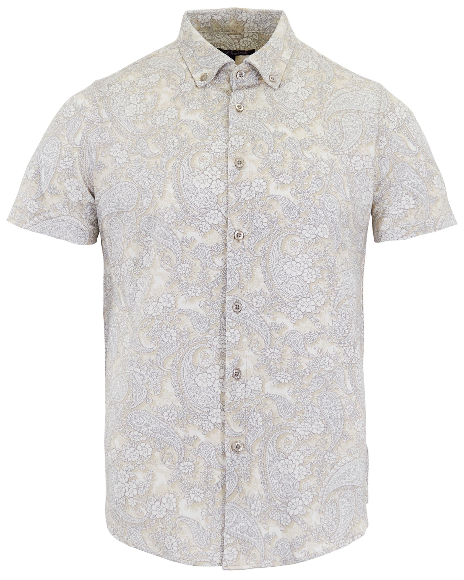 Todd Paisley Romance Shirt Paisley Romance Ivory