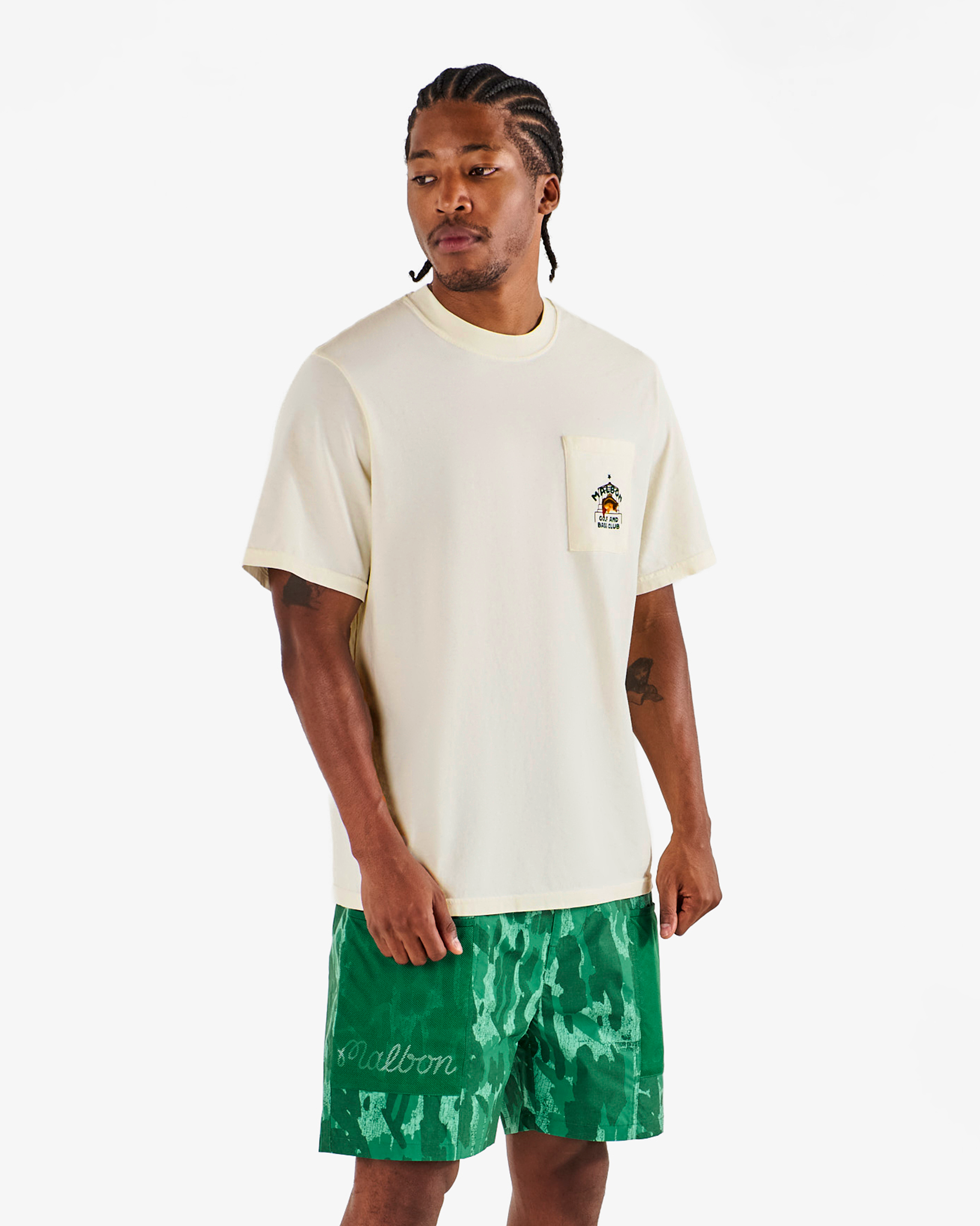Vista Bass Club Tee Ivory