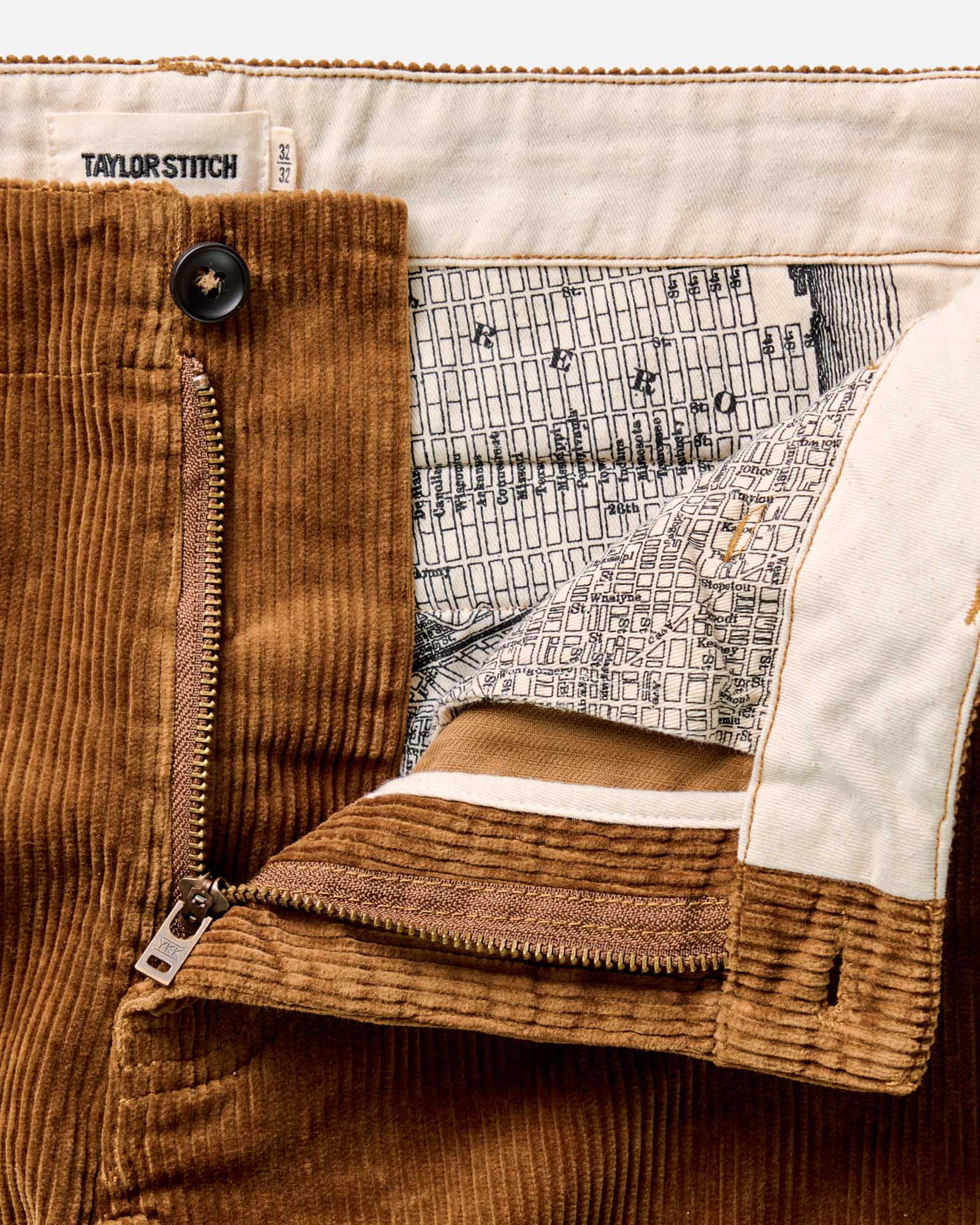 The Carnegie Pant in Corduroy Bourbon
