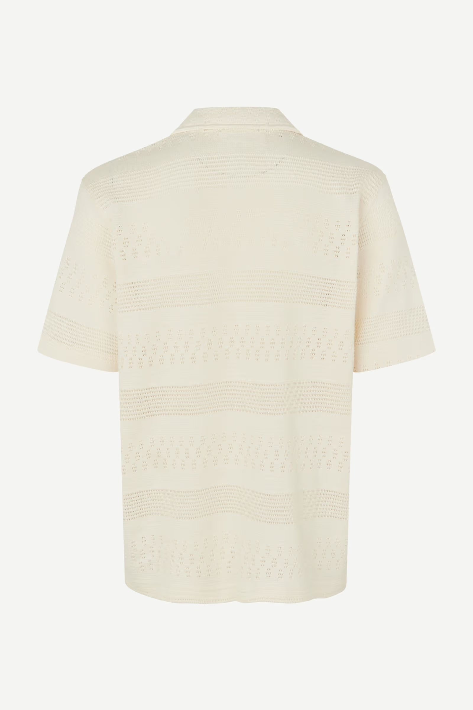 Samartin Stripe Shirt Clear Cream