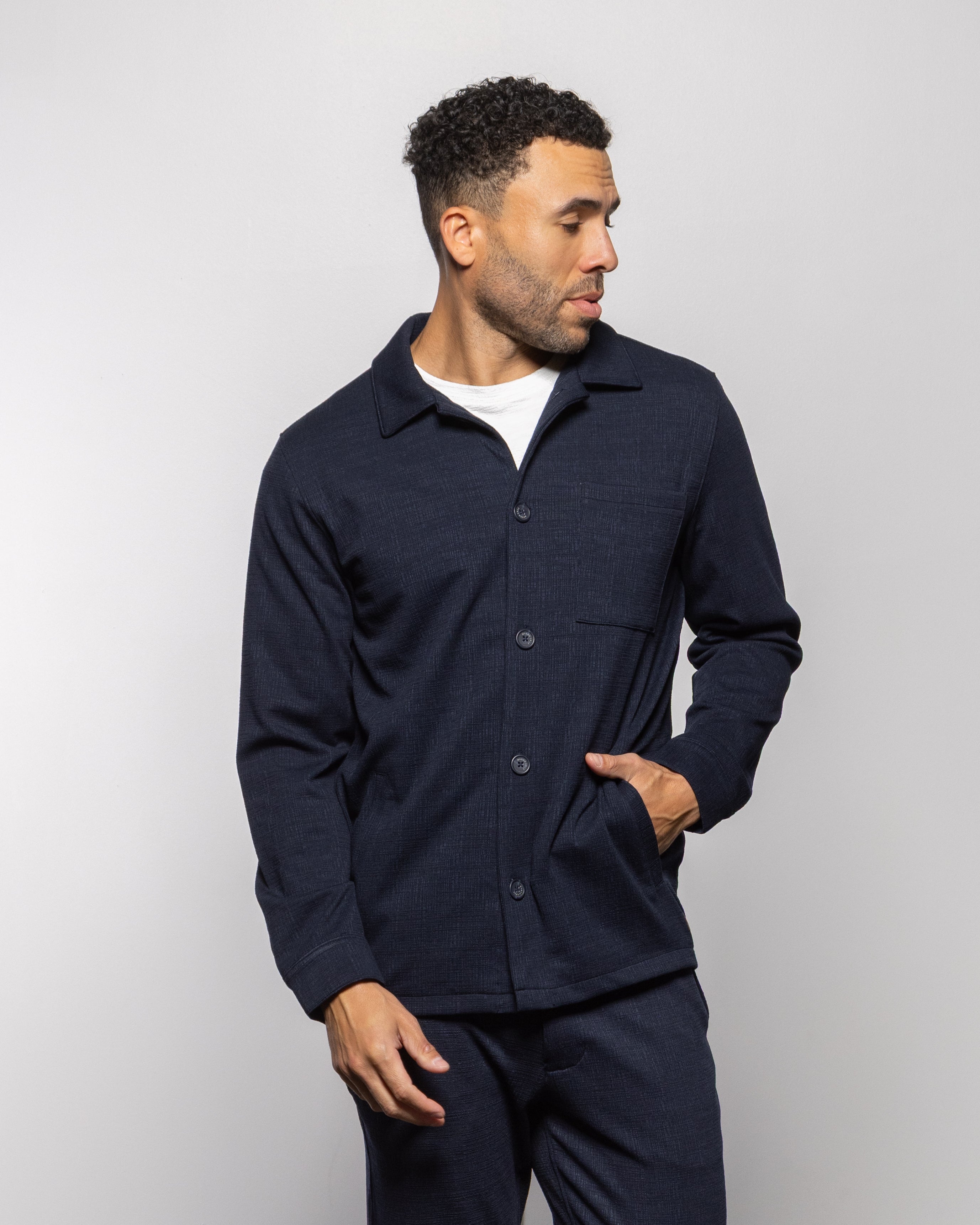 Milan Jacket Indigo Night