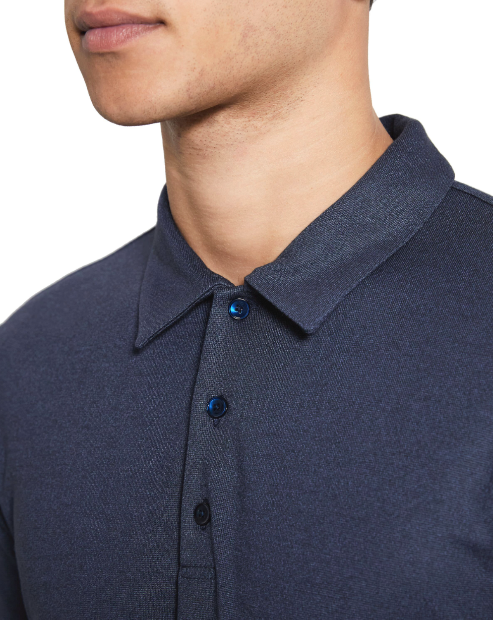 Bron Polo Shirt in Anemone Modal Jersey