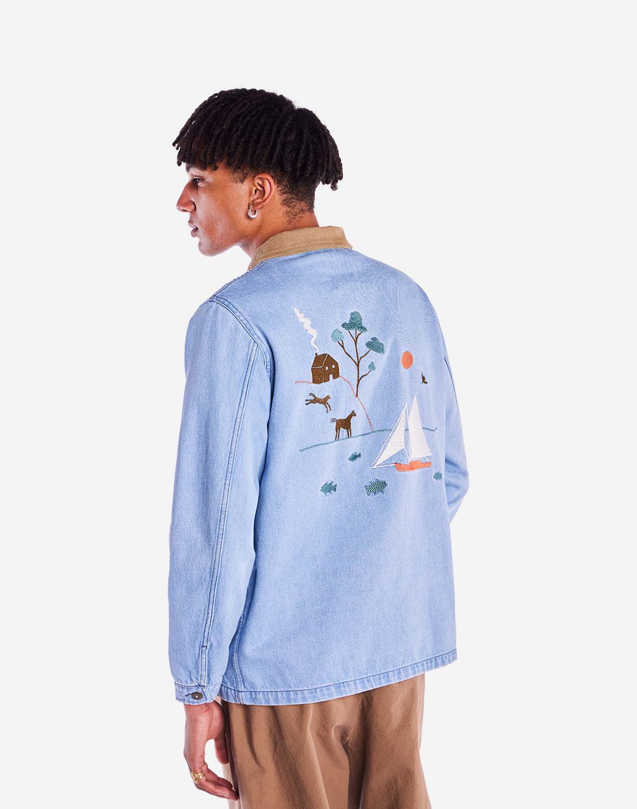 Helford Jacket Light Denim