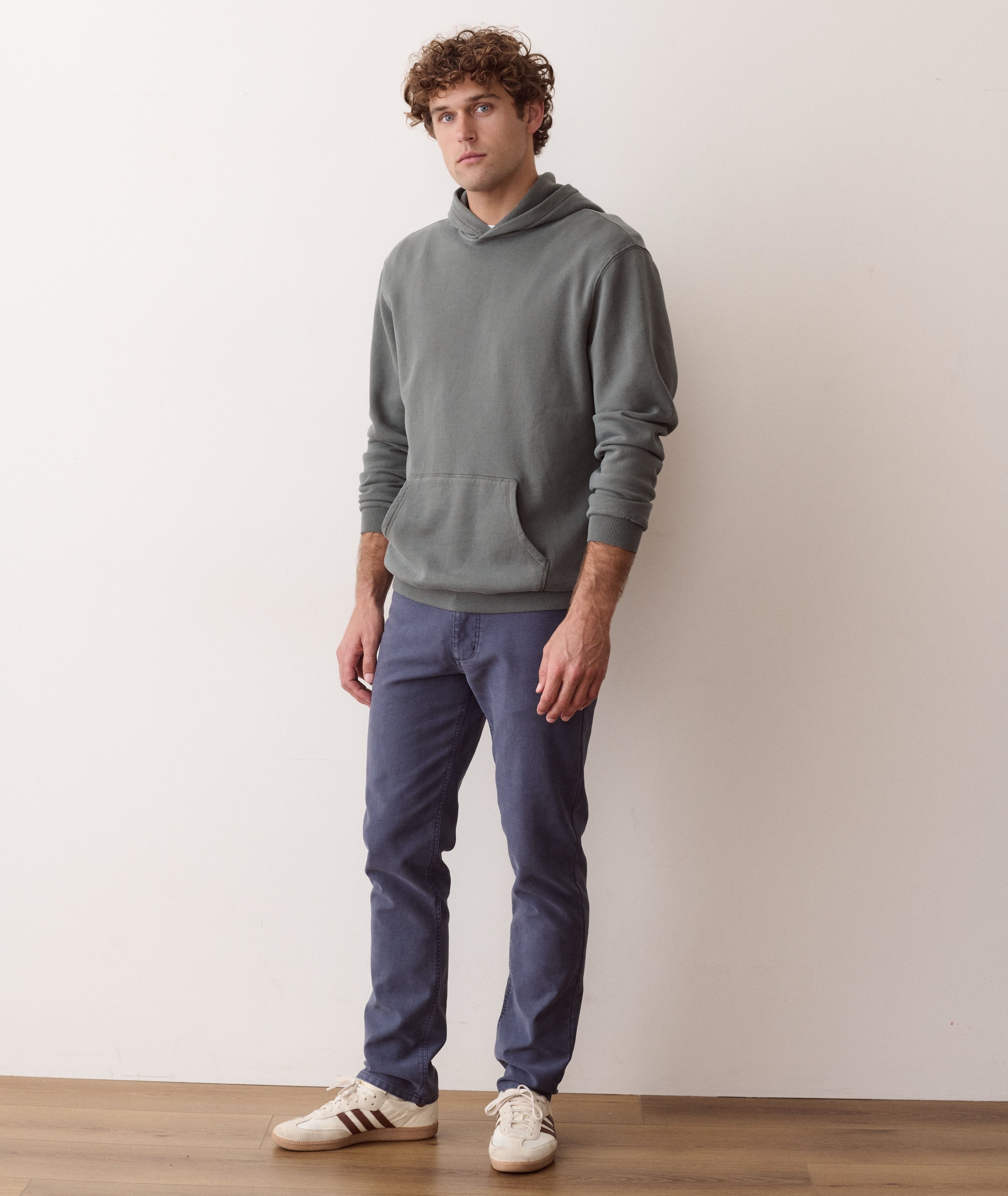 Relaxed Cloud 9 Fleece Hoodie Balsam Green
