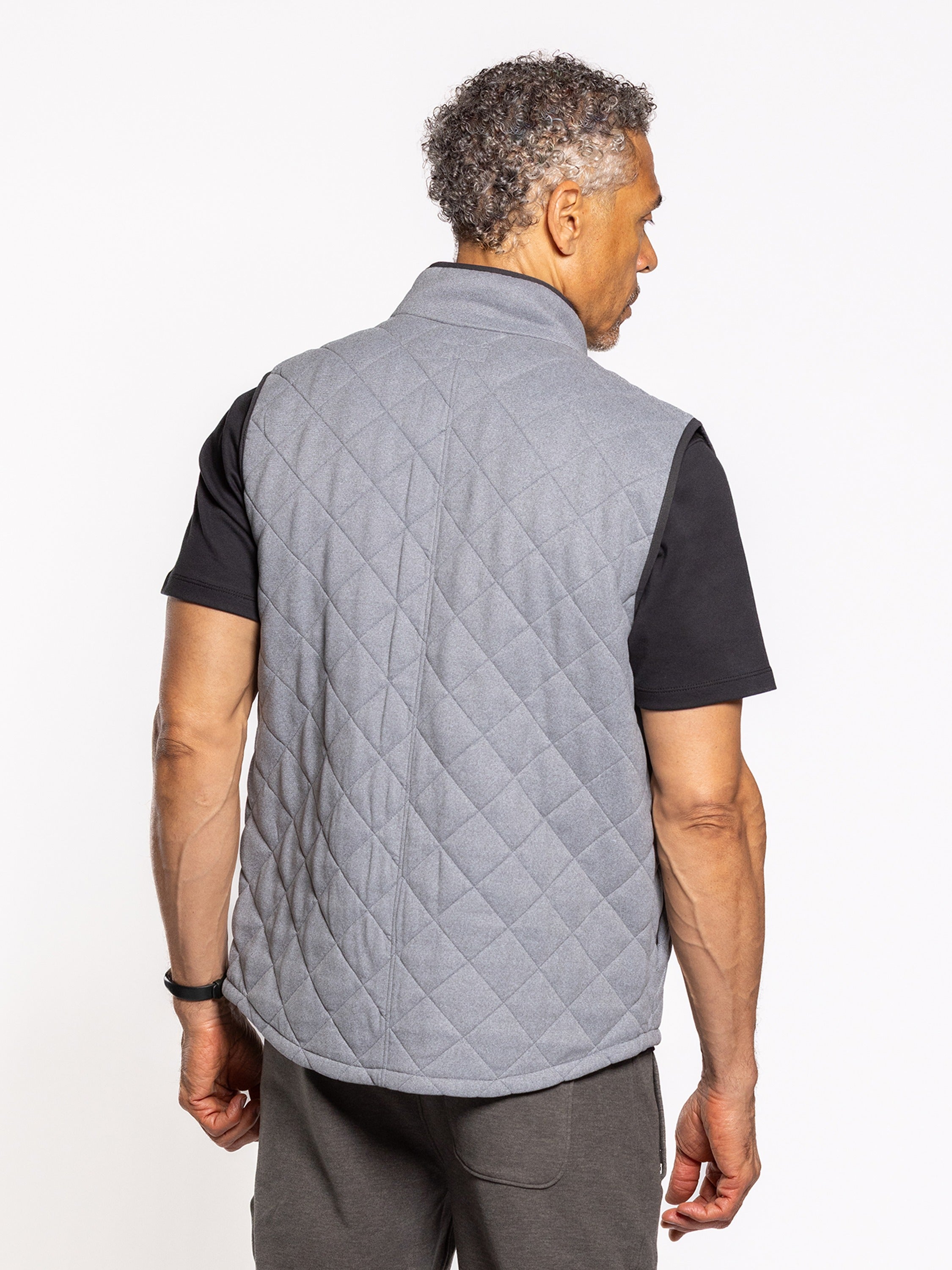 Manhattan Vest Jet Black