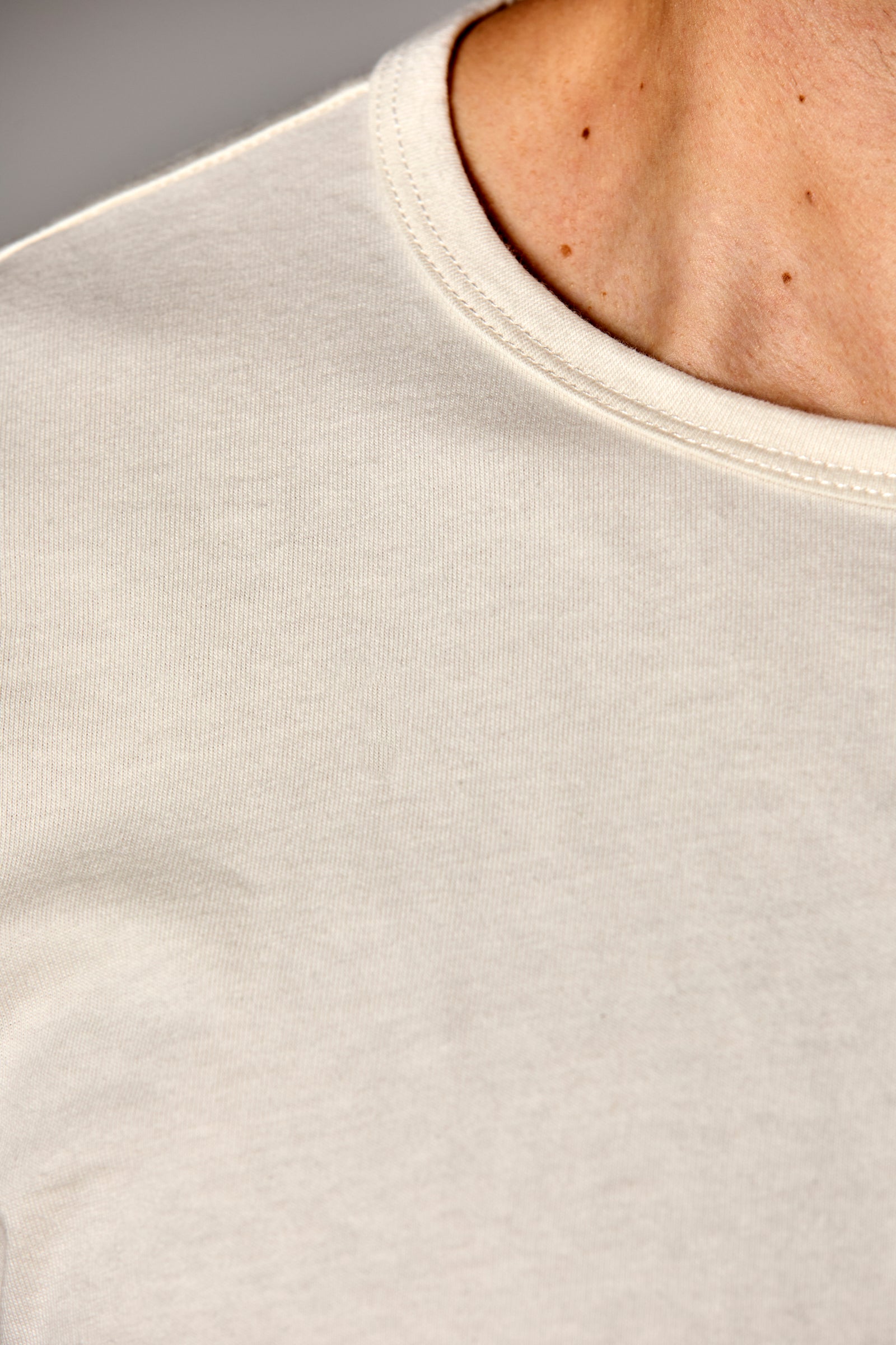 The Rick Crewneck Tee Ivory