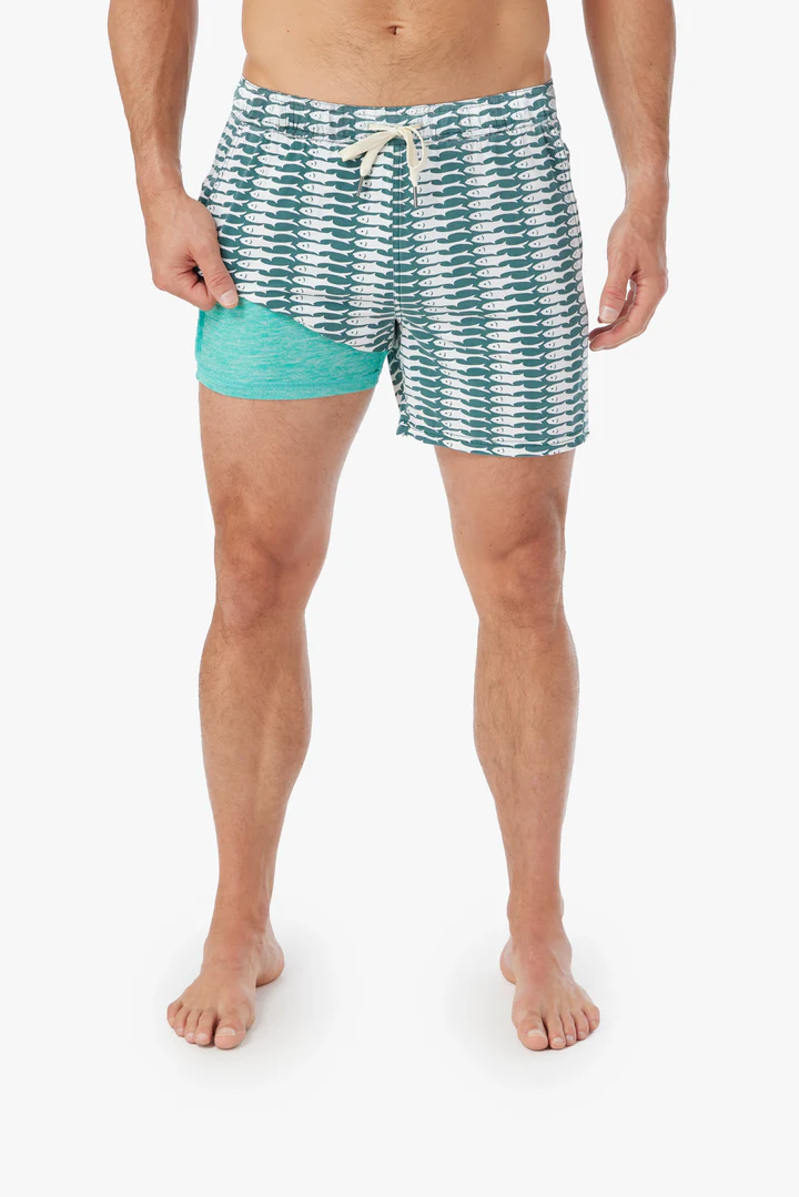 The Bungalow Trunk (5") Green Sardine