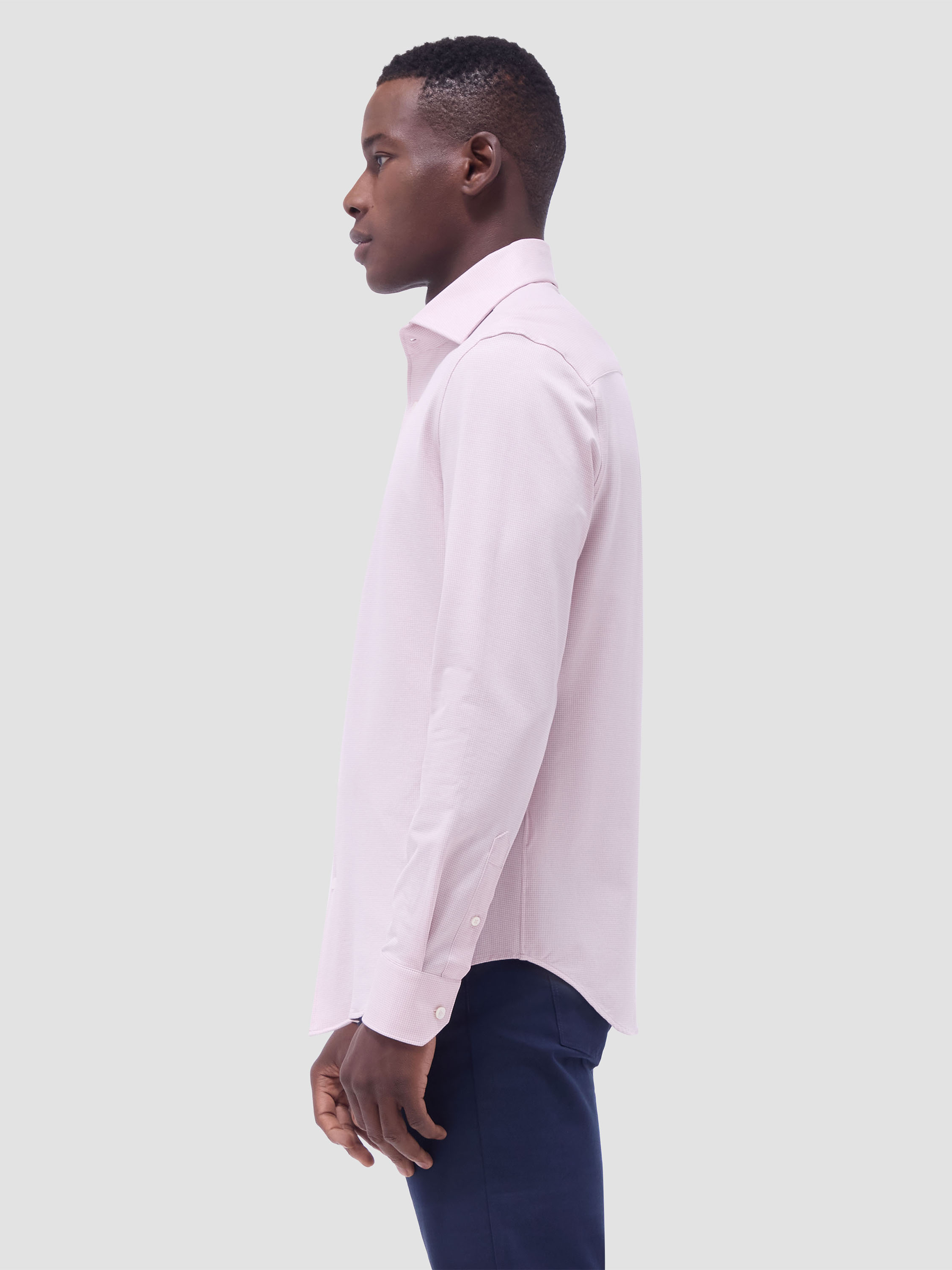 OOOHCotton Devon Long Sleeve Shirt Dusty Pink
