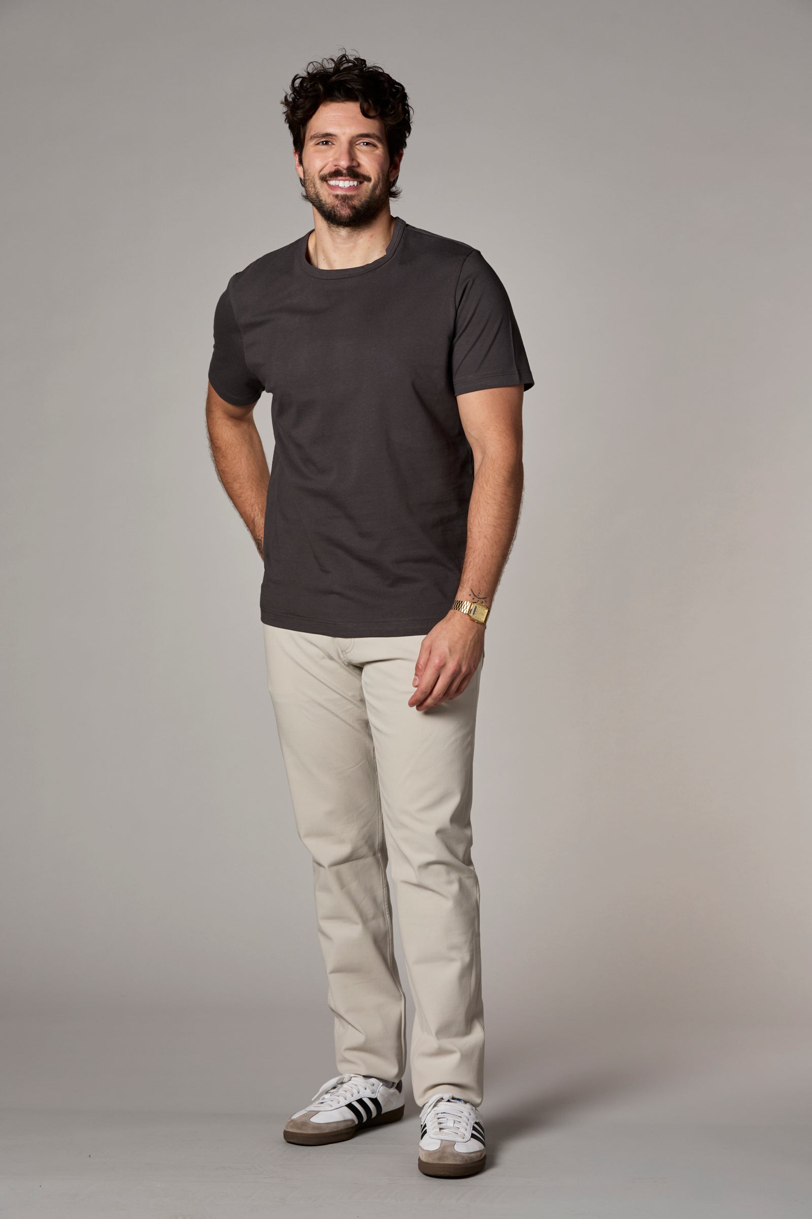 The Rick Crewneck Tee Oxide