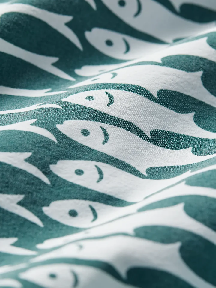 The Bungalow Trunk (5") Green Sardine