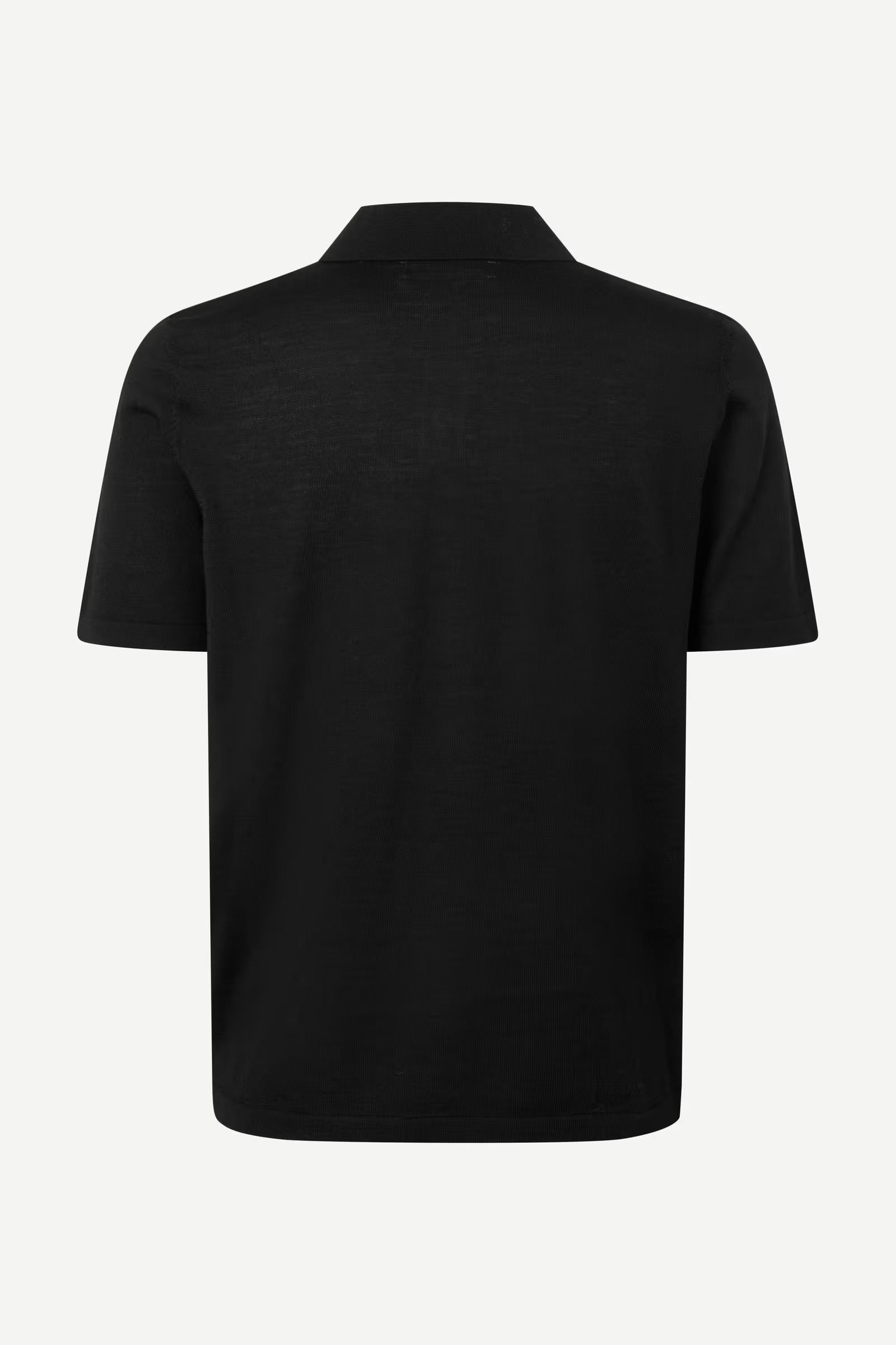 Sarowan Knit Polo Black