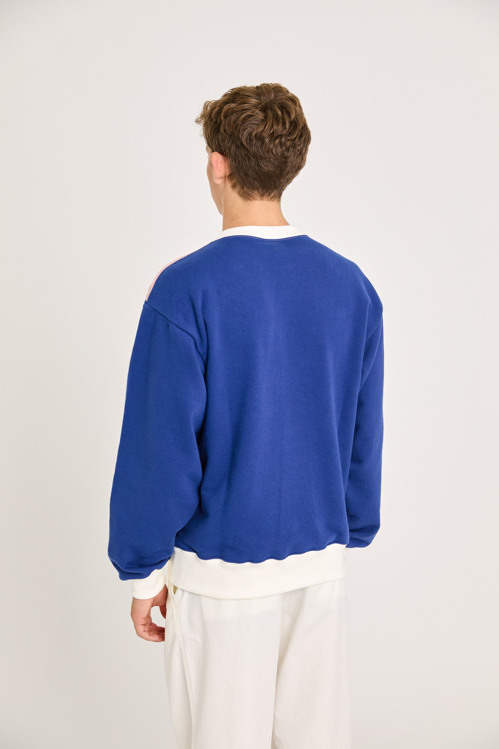 Doria Sweatshirt Clay + Navy