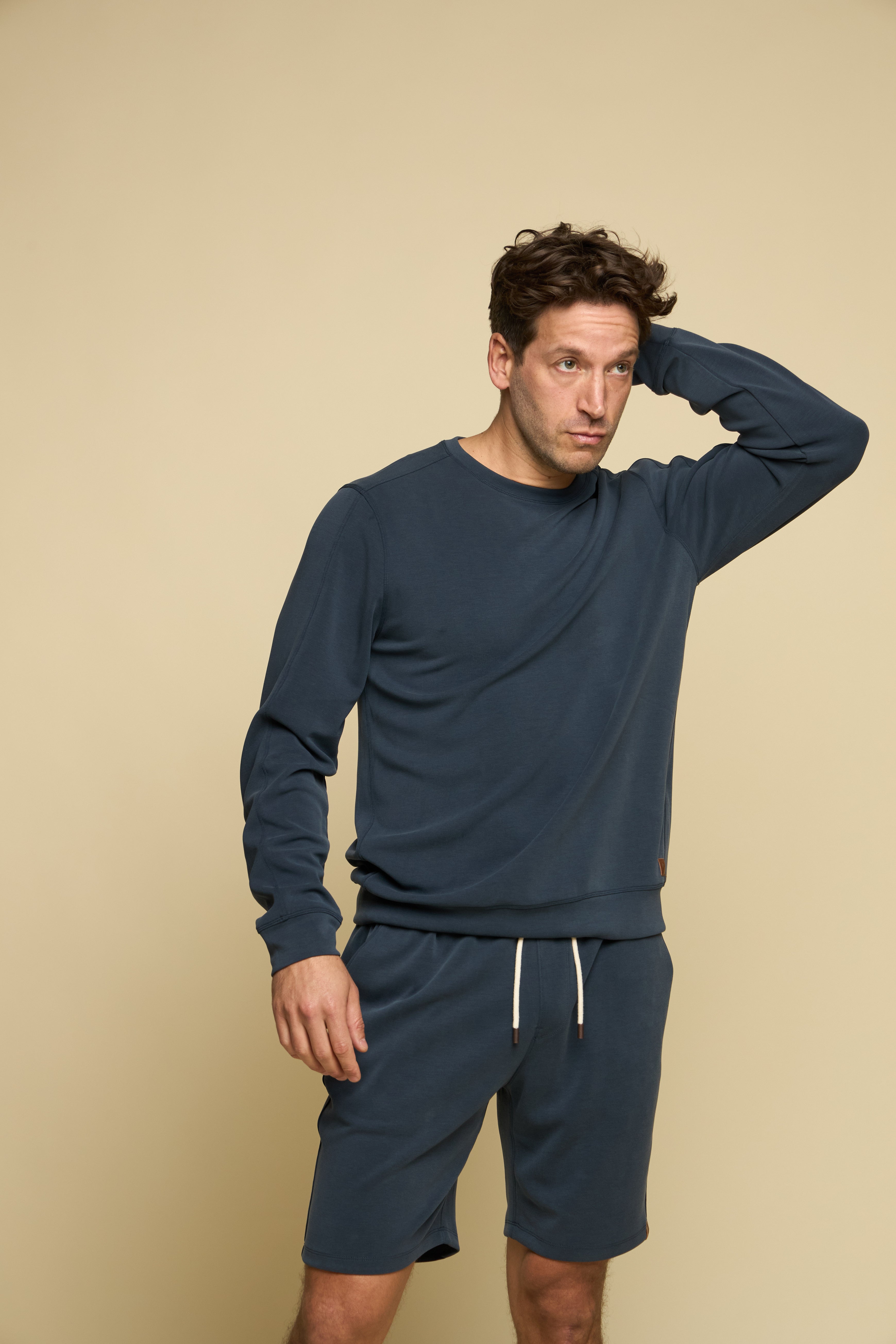 Later On Crew Indigo Night