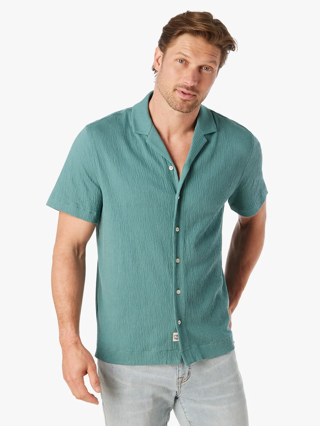 Babylon Camp Shirt Sea Green