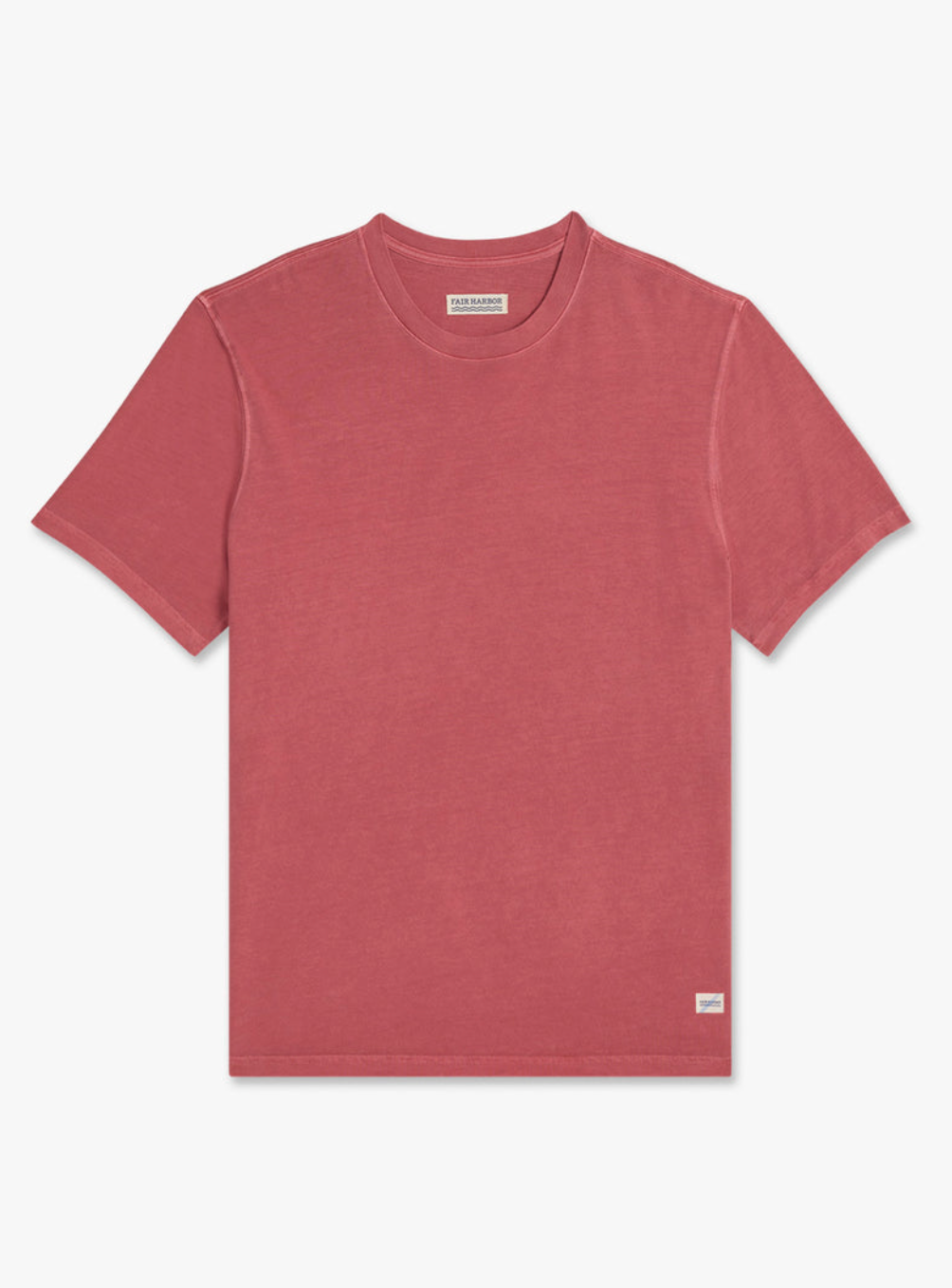 The Saltaire Tee Washed Red
