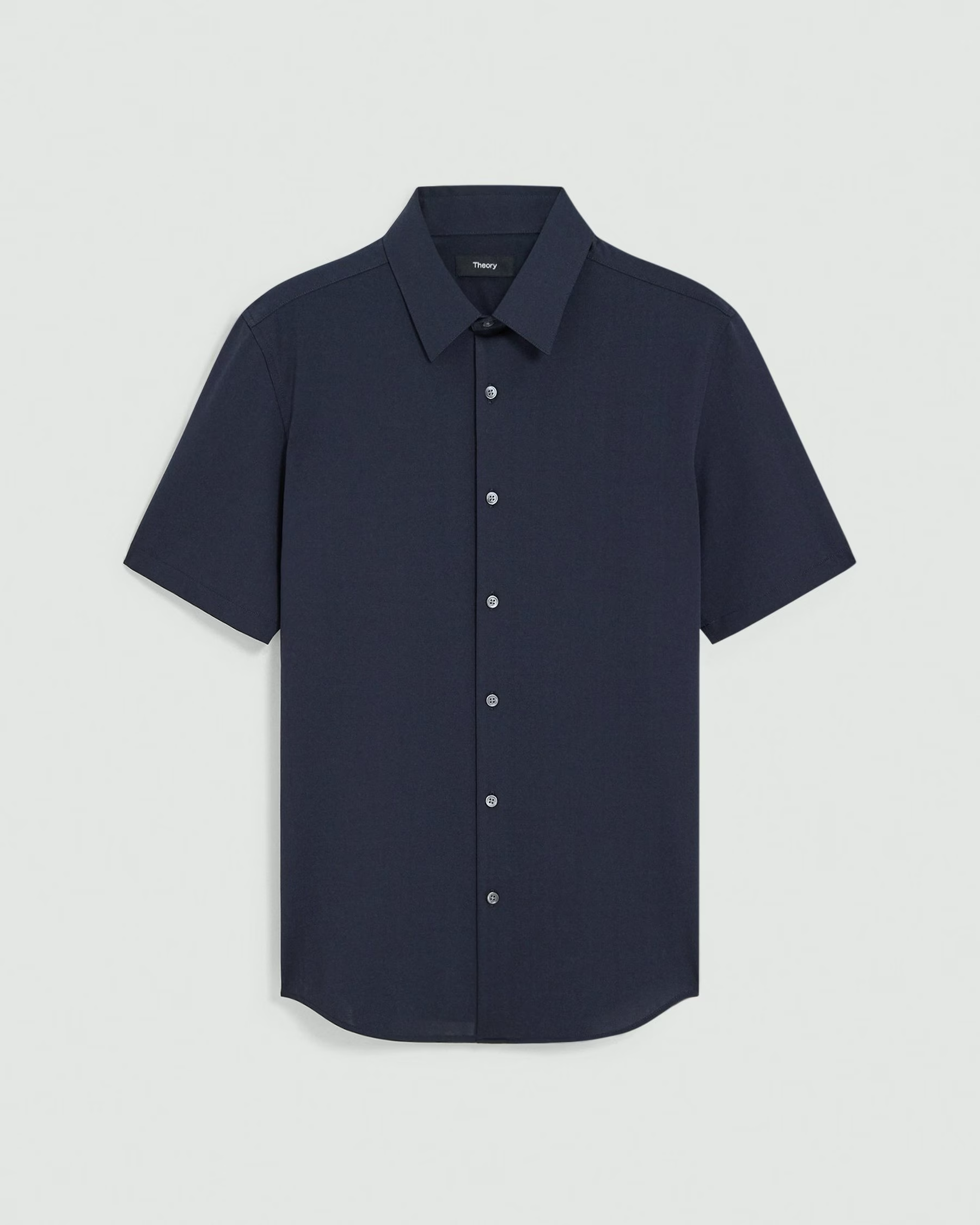Irving Sylvain Structure Short Sleeve Shirt Eclipse