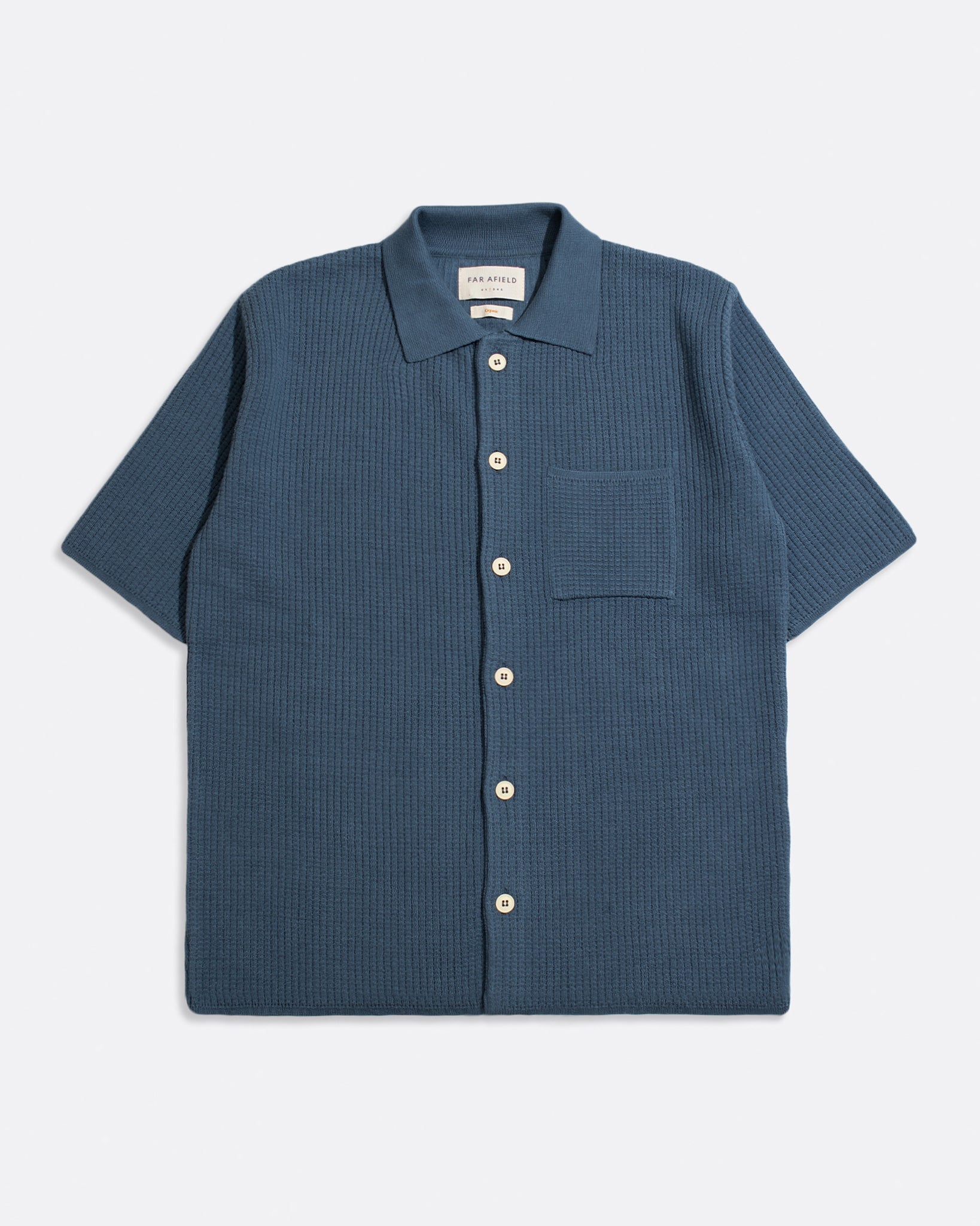 Heitor Knitted Shirt Blue