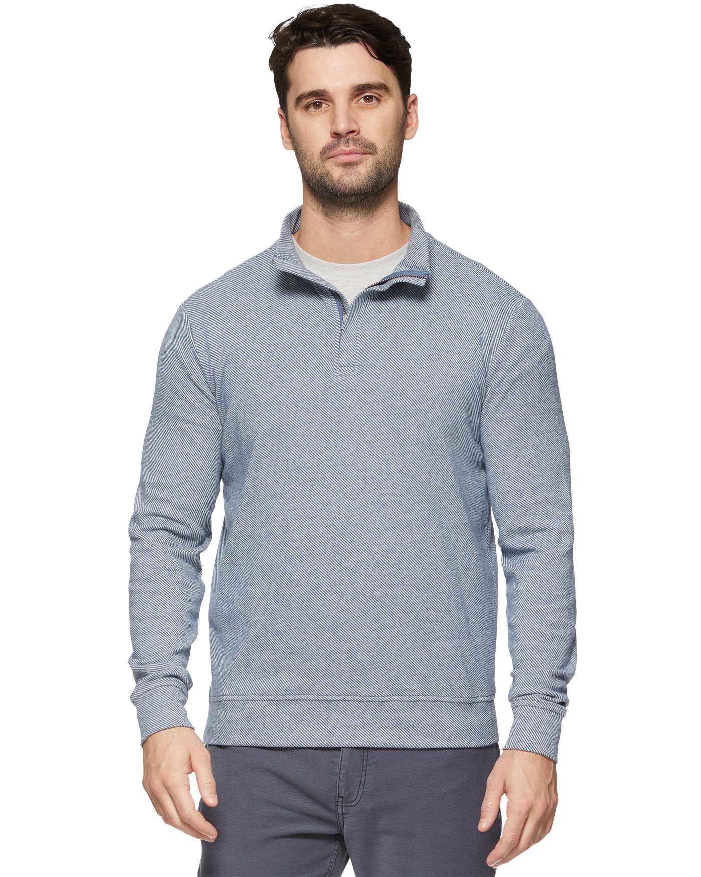 Hero Twill 1/4 Zip Blue