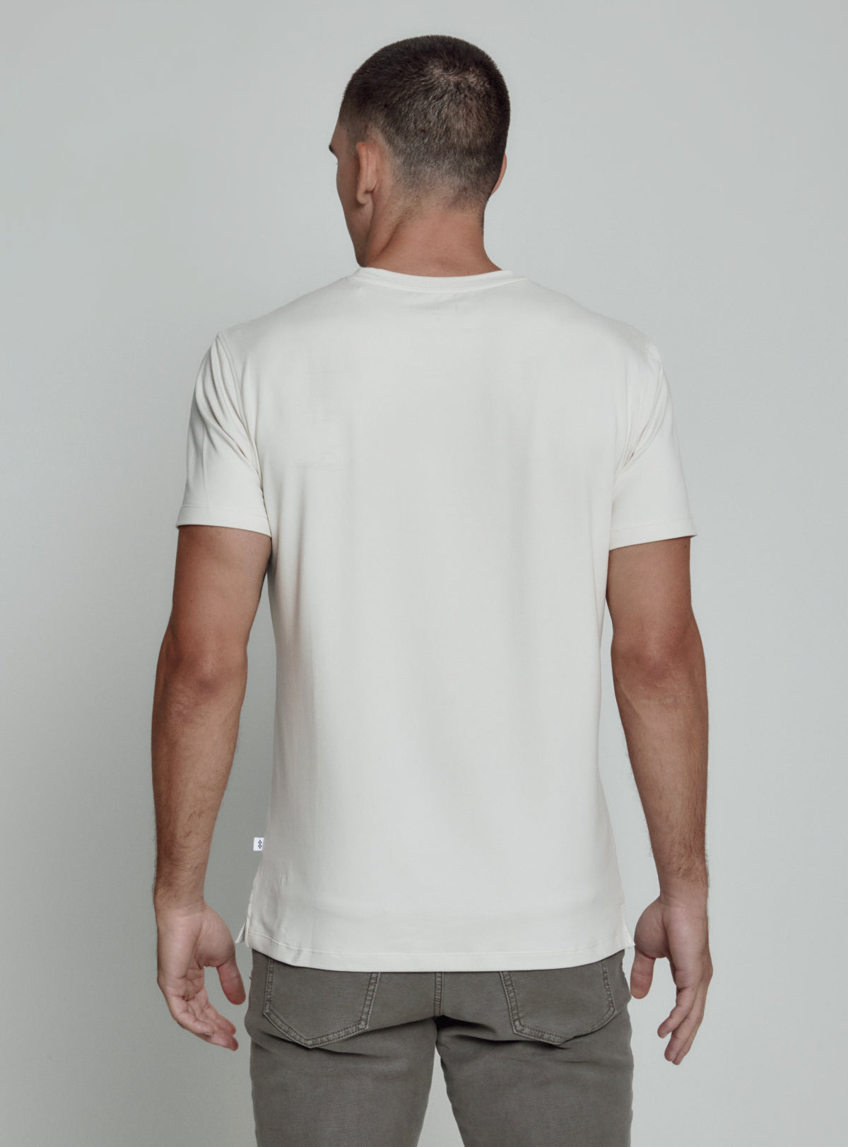 Core Crew Neck Tee Ecru