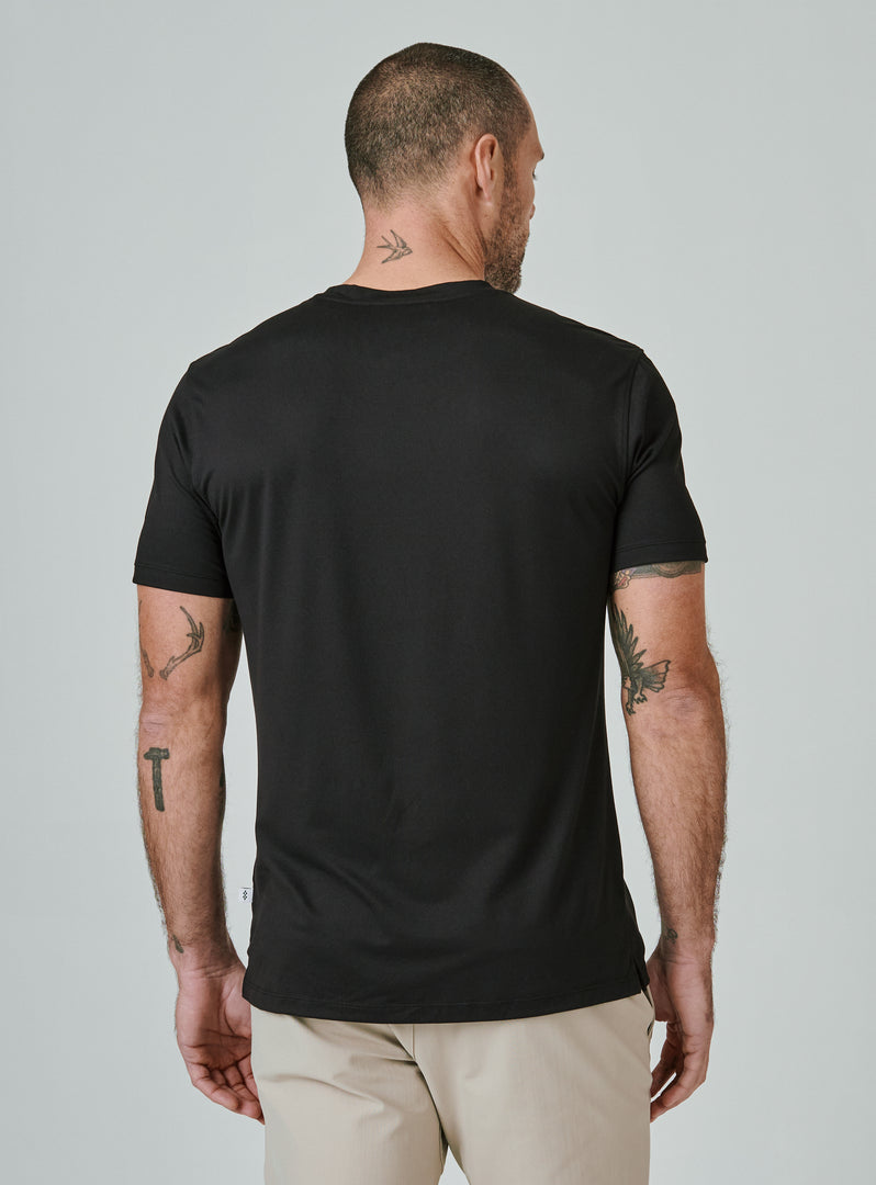 Core Crew Neck Tee Black