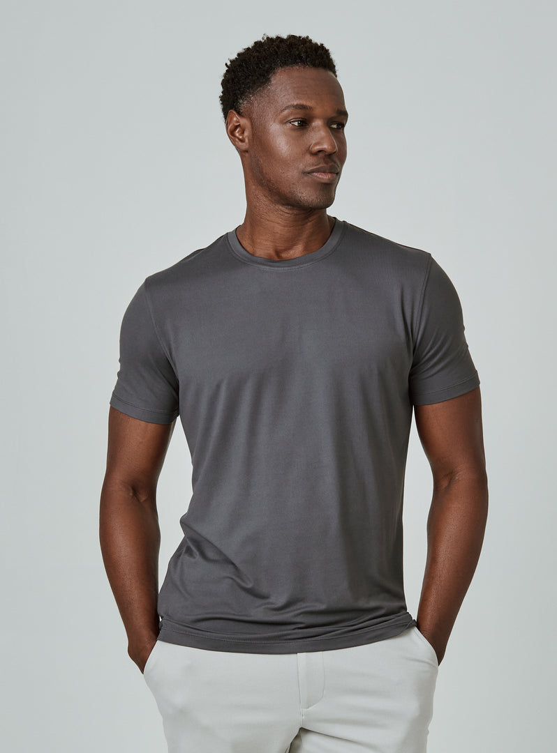 Core Crew Neck Tee Graphite