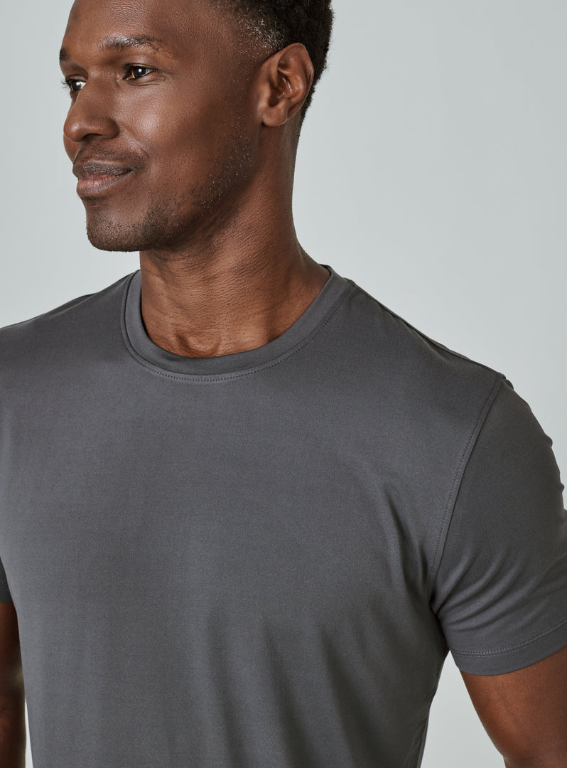 Core Crew Neck Tee Graphite