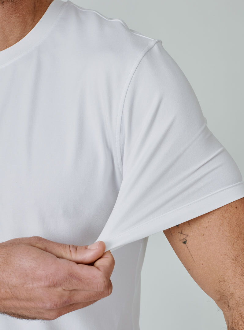 Core Crew Neck Tee White