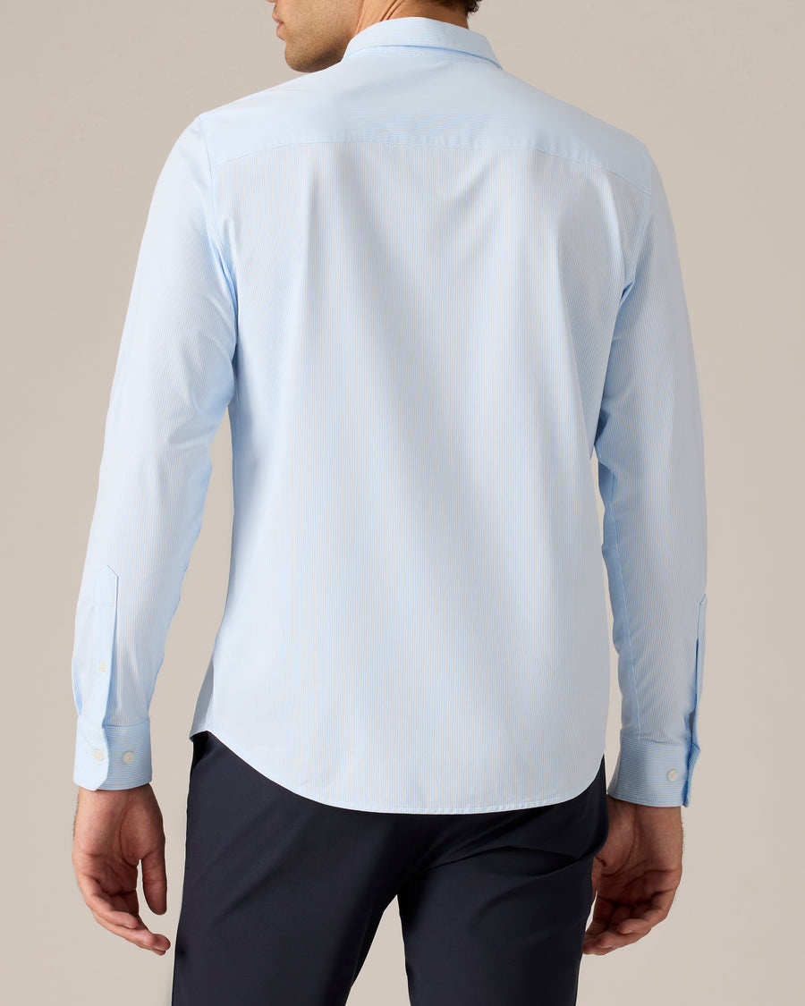 Commuter Shirt Blue Stripe
