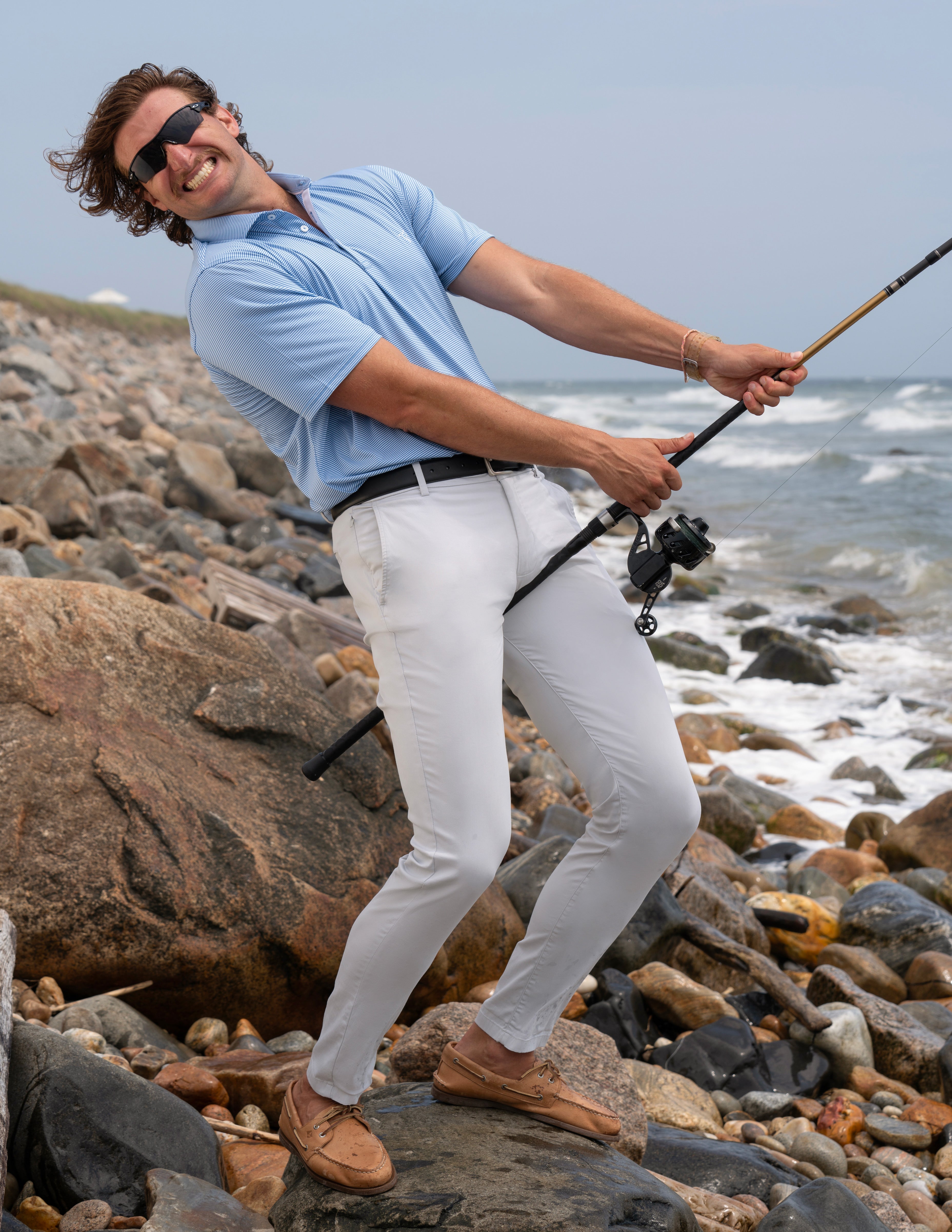 Stretch Knit Golf Polo