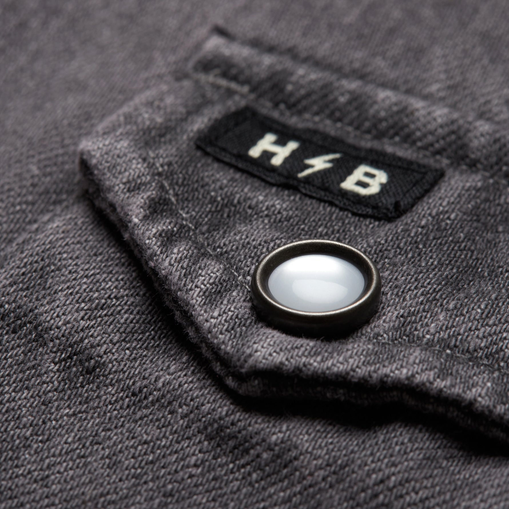 Dust Up Denim Snapshirt, Jovi Grey Wash