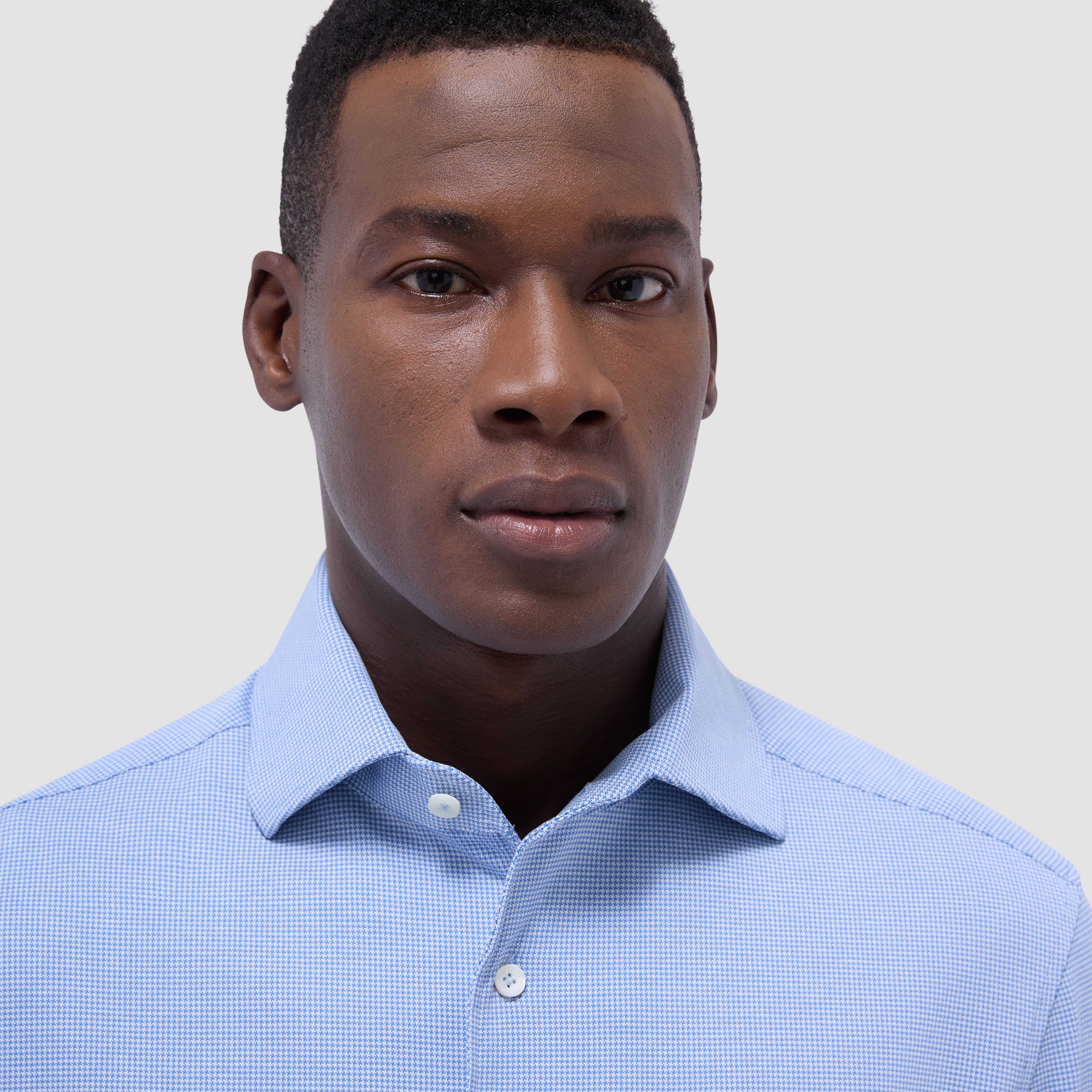 OOOHCotton Devon Long Sleeve Shirt Classic Blue
