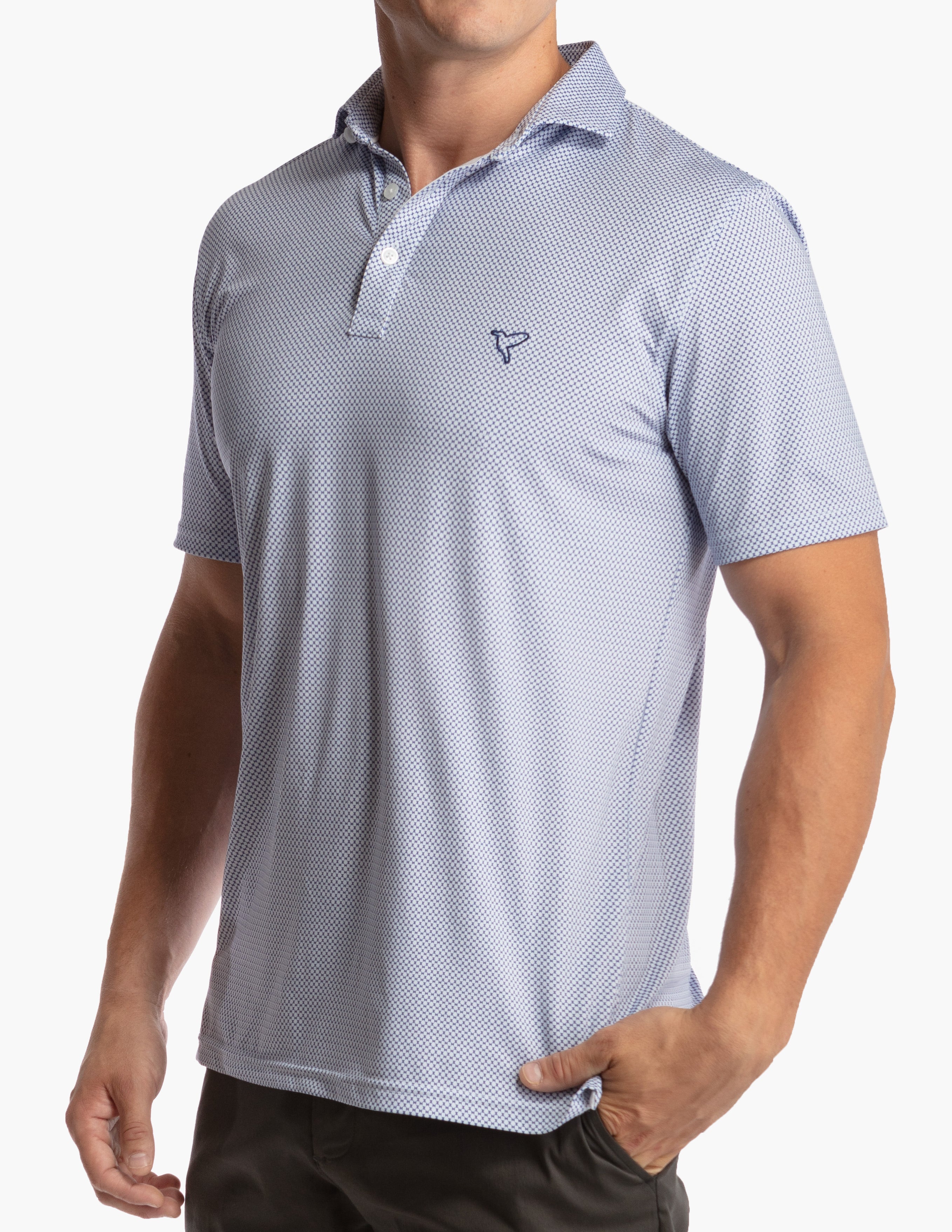 Stretch Knit Golf Polo Han Polo